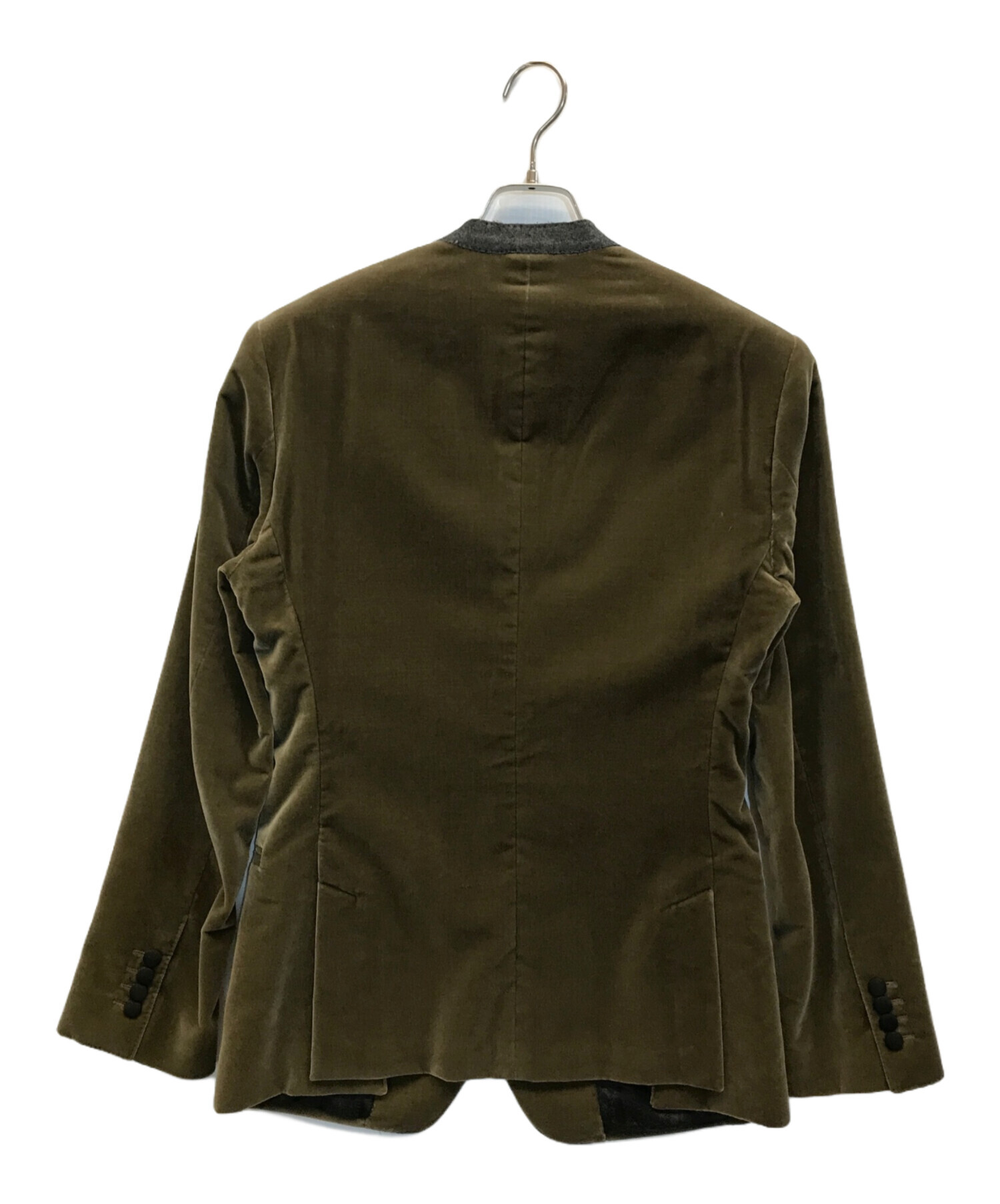 中古・古着通販】DOLCE & GABBANA (ドルチェ＆ガッバーナ) ベロア2B 