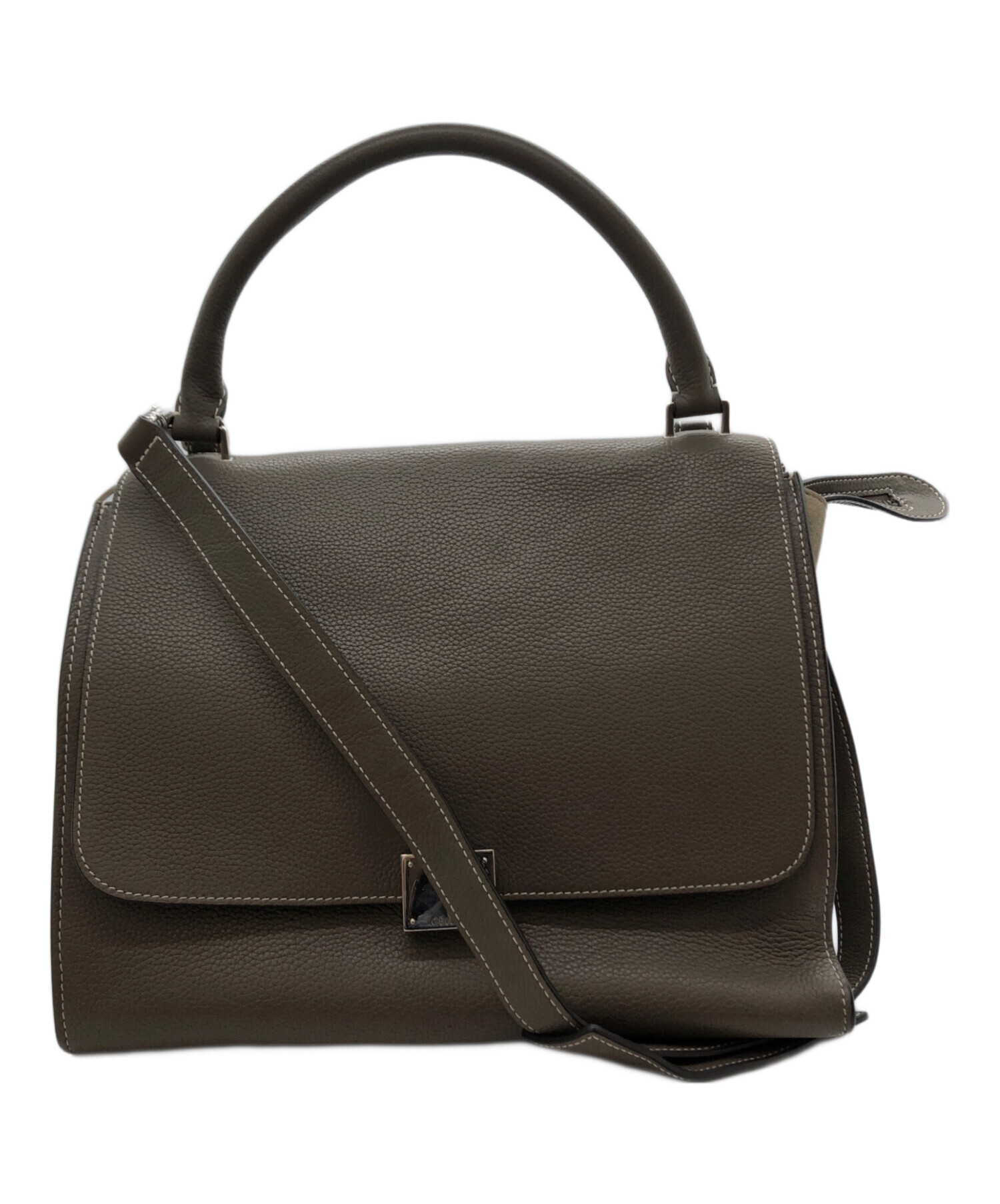 美品 セリーヌ CELINE トラペーズミディアム 2WAY ハンドバッグ 