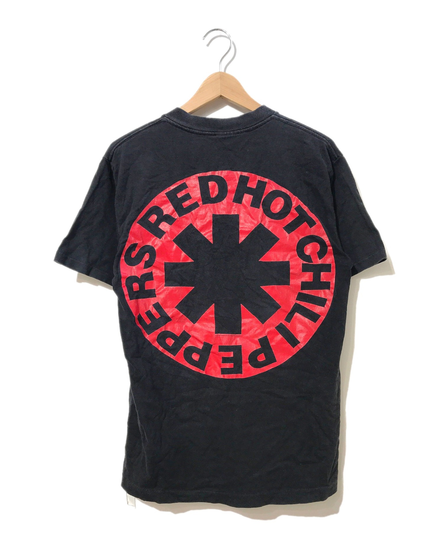 バンドTシャツ (バンドTシャツ) [古着]RED HOT CHILIPEPERSバンドTシャツ ブラック サイズ:M  1990年・レッチリ・レッドホットチリペッパーズ