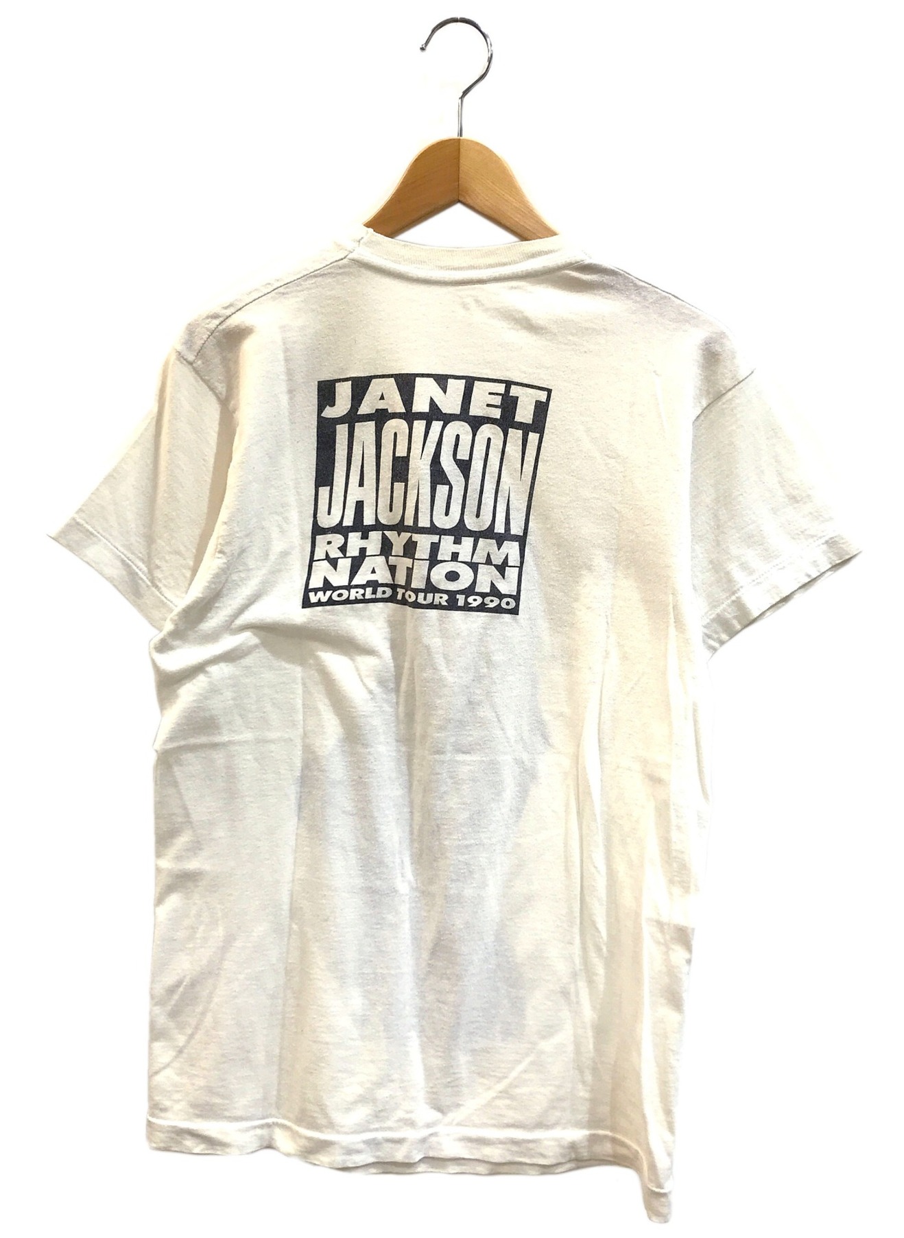 janet jackson ジャネットジャクソン 1990 Tシャツ