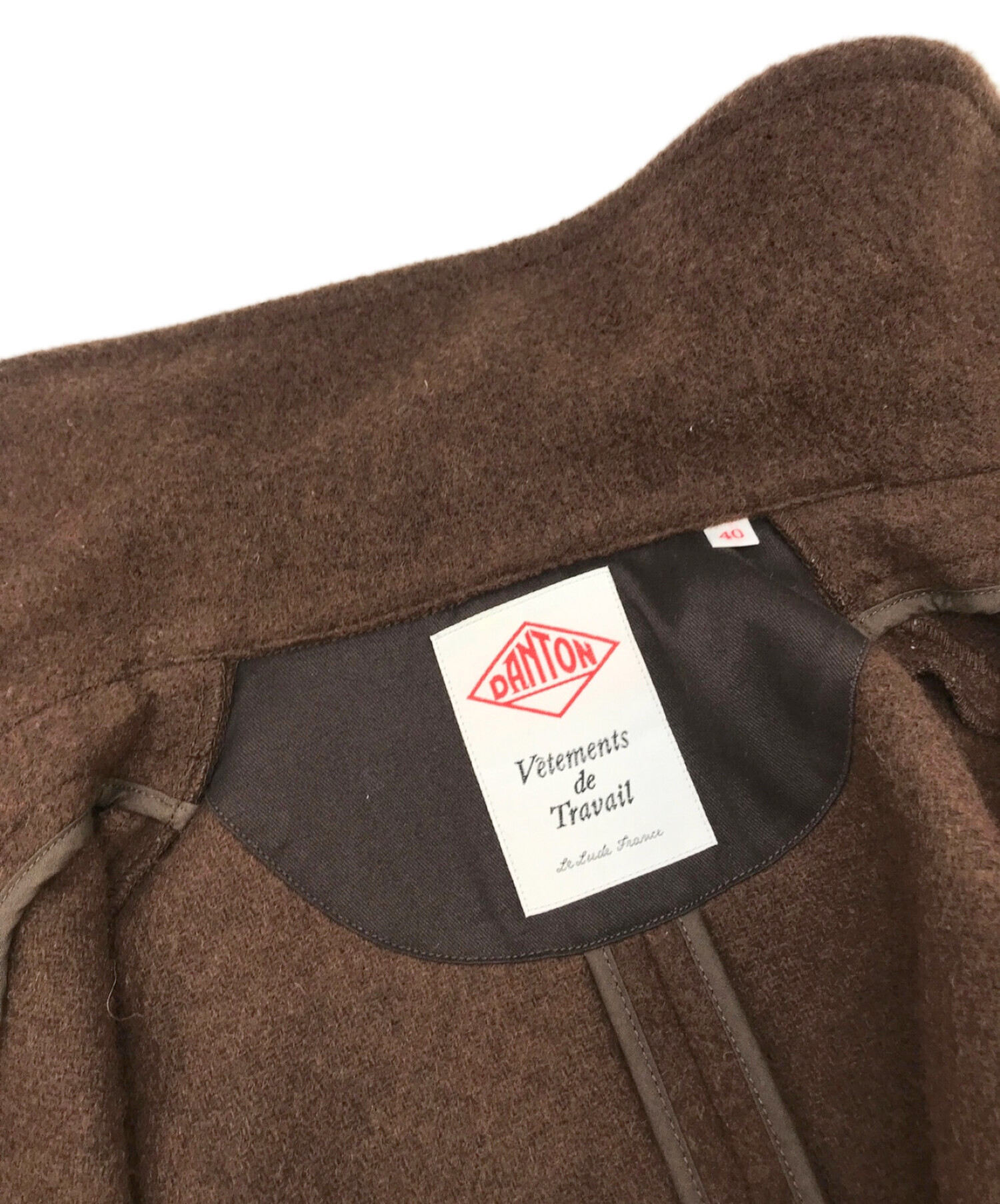 中古・古着通販】DANTON (ダントン) ウールモッサシングルジャケット 