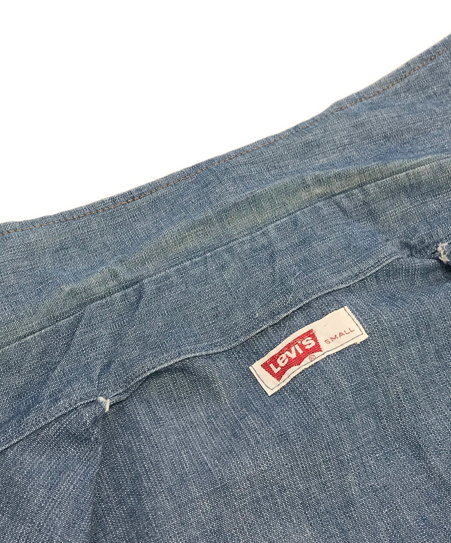 LEVI'S (リーバイス) [古着]70sデニムシャツジャケット ブルー サイズ:S