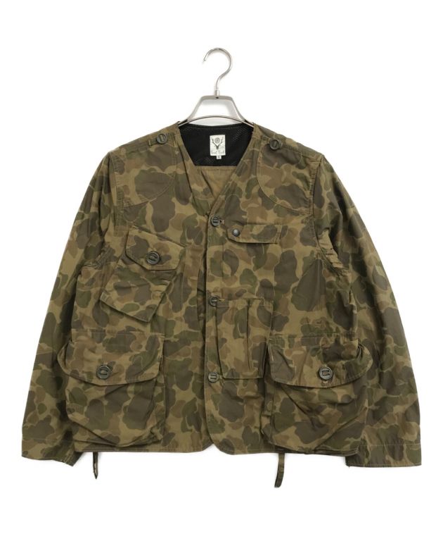 希少】South2 West8 カモフラ テンカラジャケットM ネペンテス SOUTH2