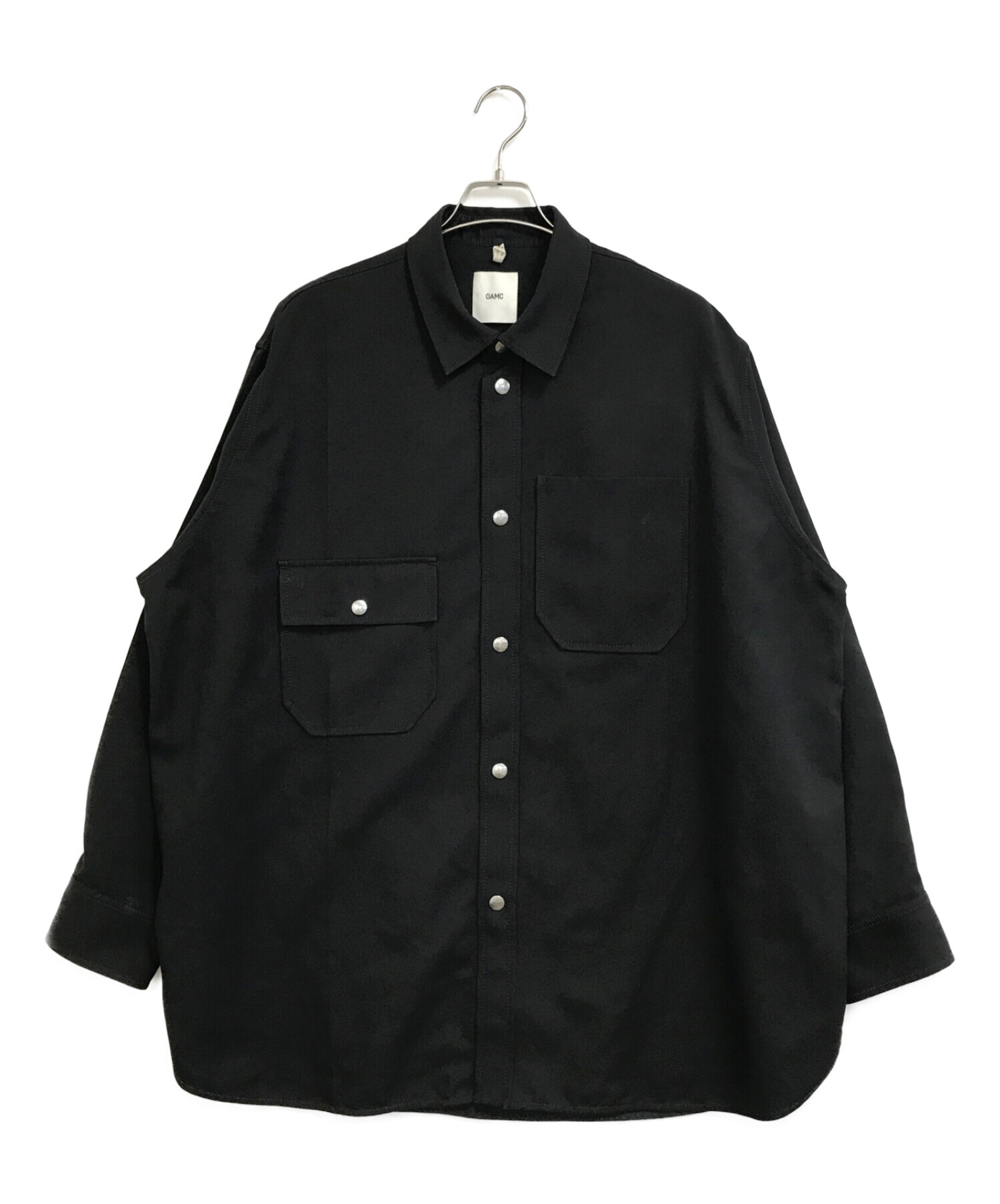 OAMC   シャツ　ブラック　XS