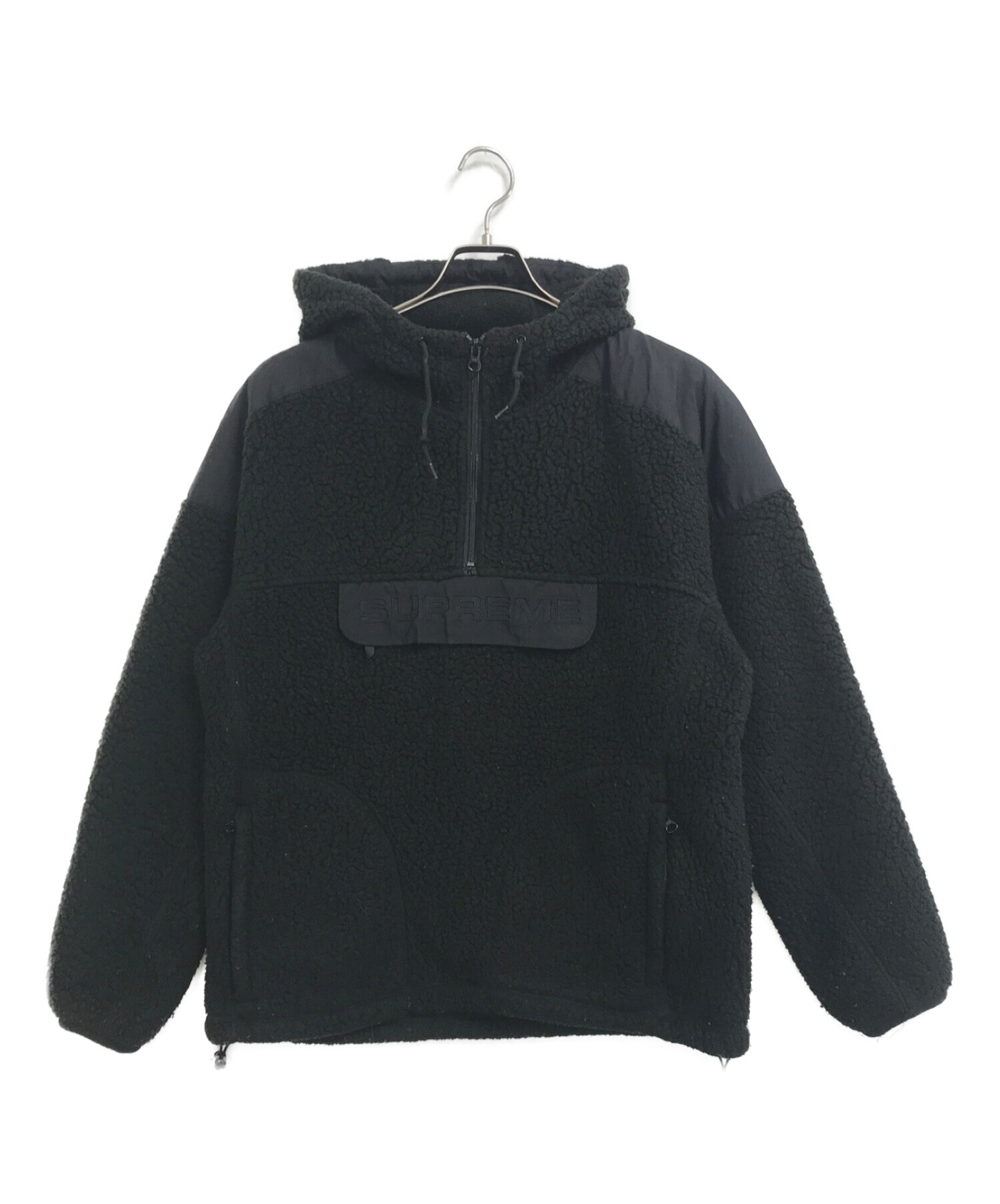 SUPREME (シュプリーム) ポーラテックフリースボアジャケット ブラック サイズ:M