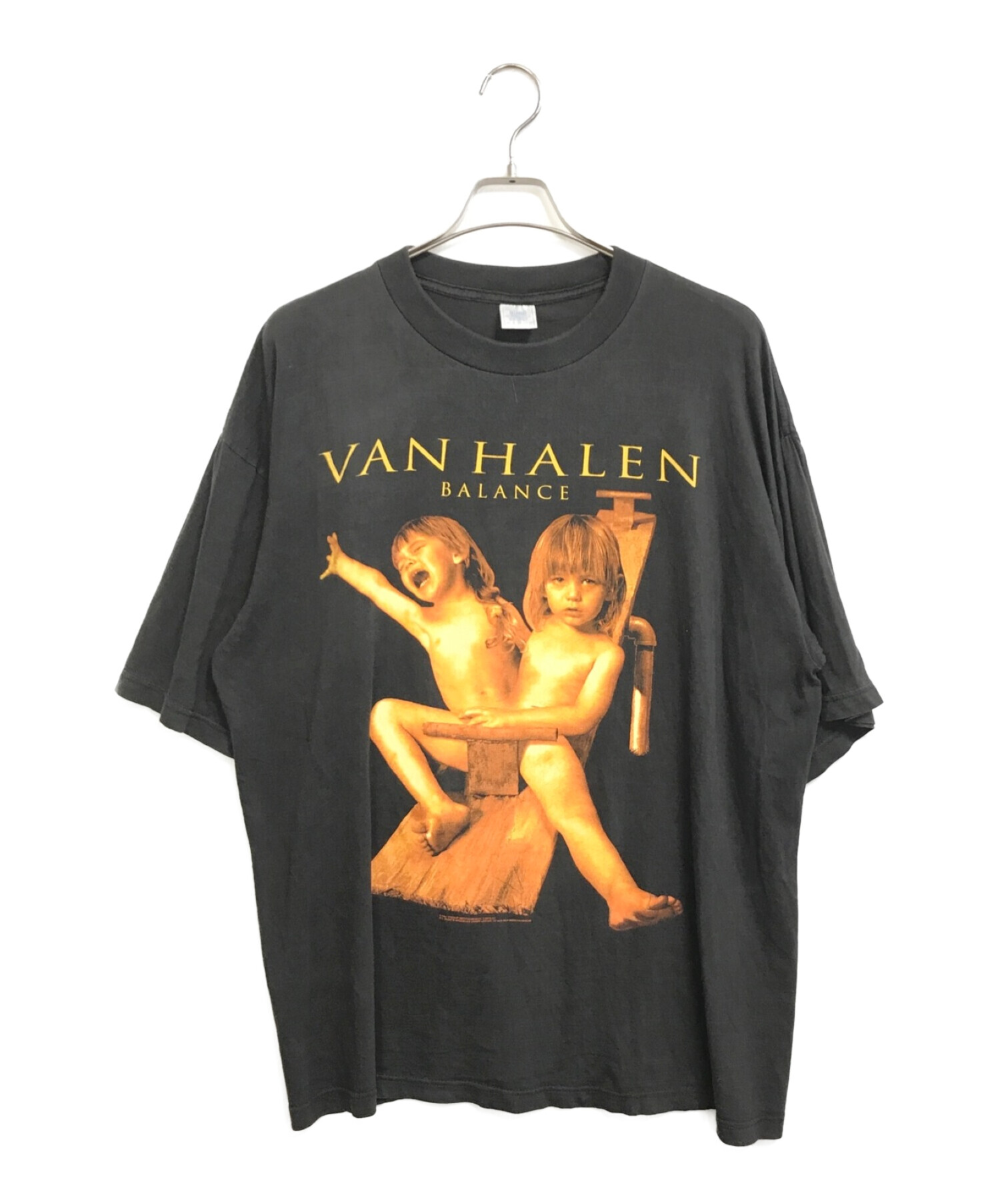 バンドTシャツ (バンドTシャツ) [古着]90s VANHALEN(ヴァン・ヘイレン) バンドTシャツ ブラック サイズ:XL