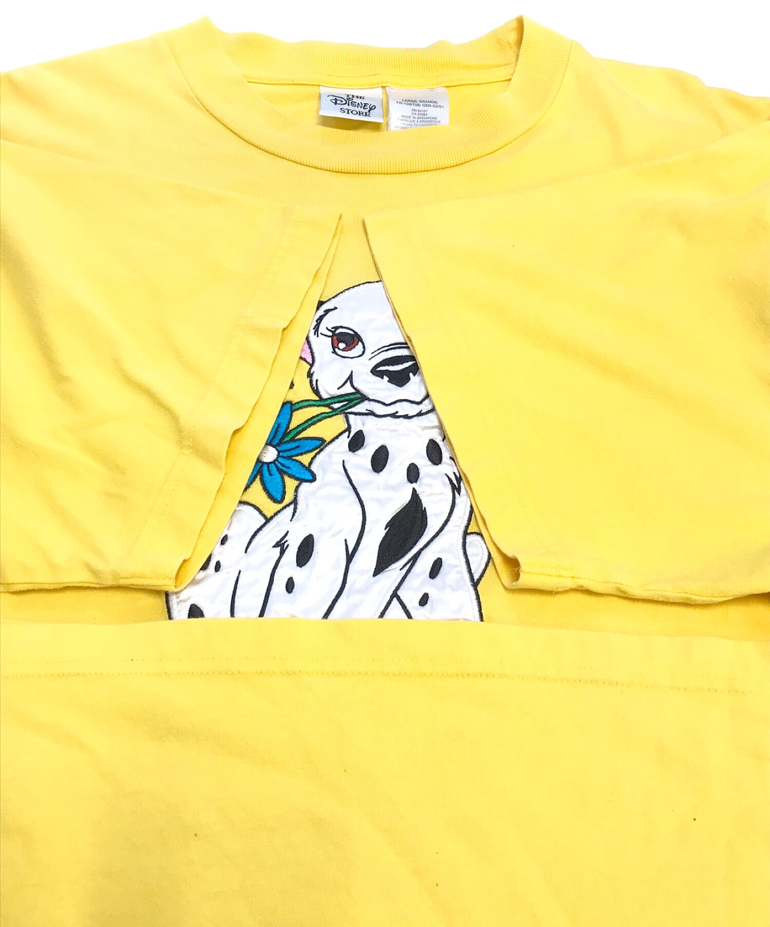 中古・古着通販】DISNEY (ディズニー) [古着]ワッペン刺繍Tシャツ 