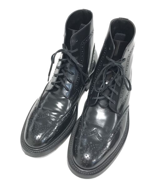 サンローランパリ ウィングチップ レースアップシューズ サンローランパリ ウィングチップ レースアップシューズ