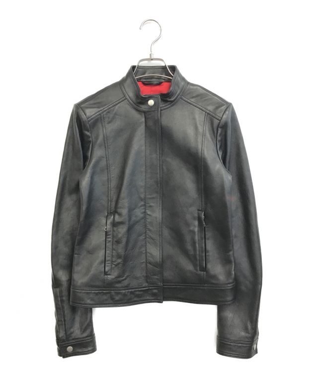 中古・古着通販】GUCCI (グッチ) ラムレザーシングルジャケット 