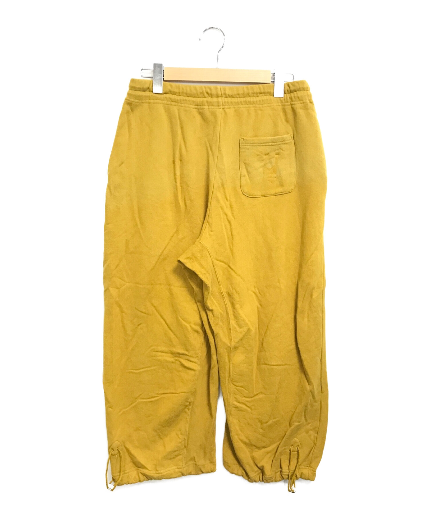 中古・古着通販】JIAN YE (ジェン イェ) スウェットパンツ イエロー 