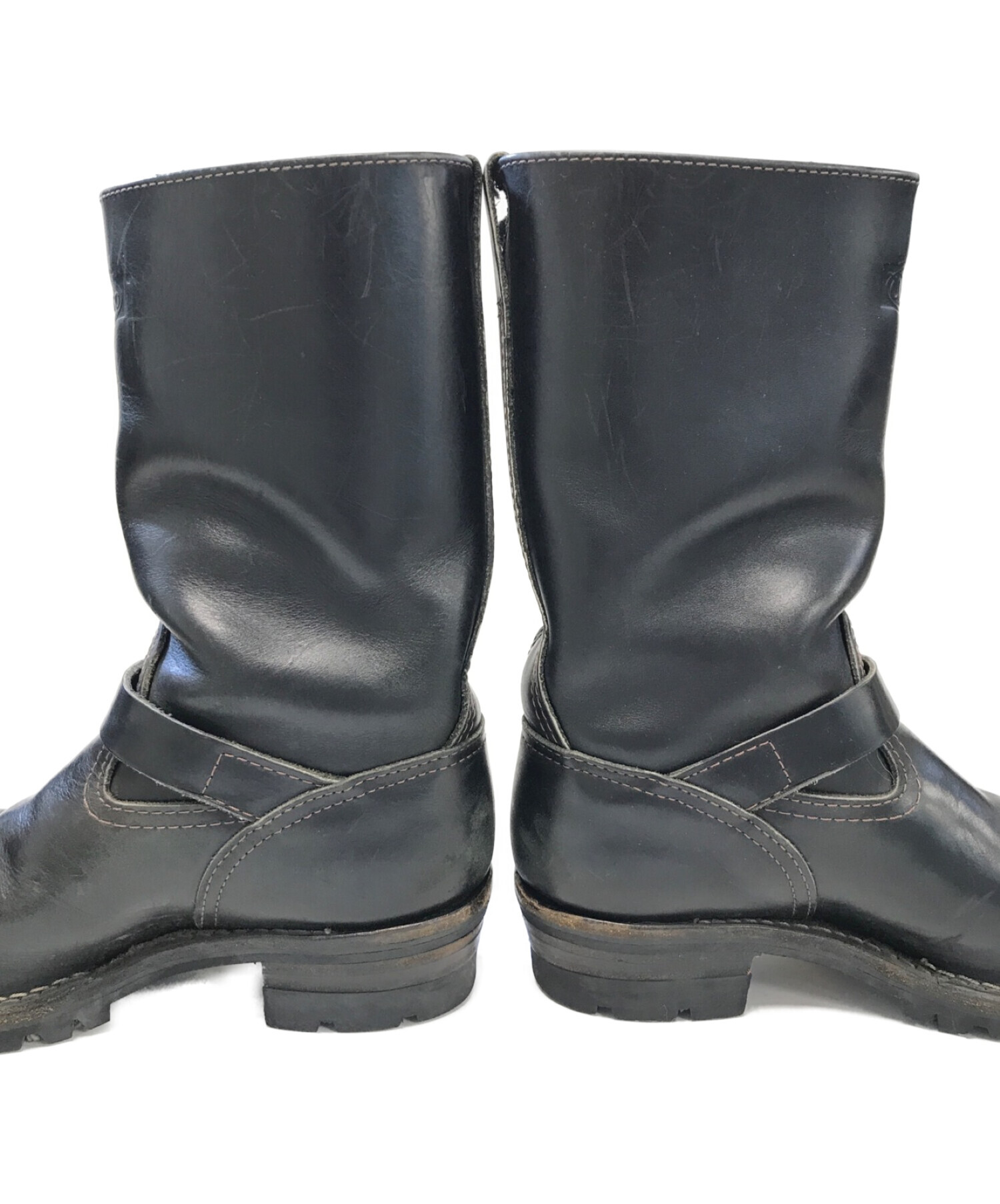 中古・古着通販】WESCO (ウェスコ) エンジニアブーツ ブラック サイズ 