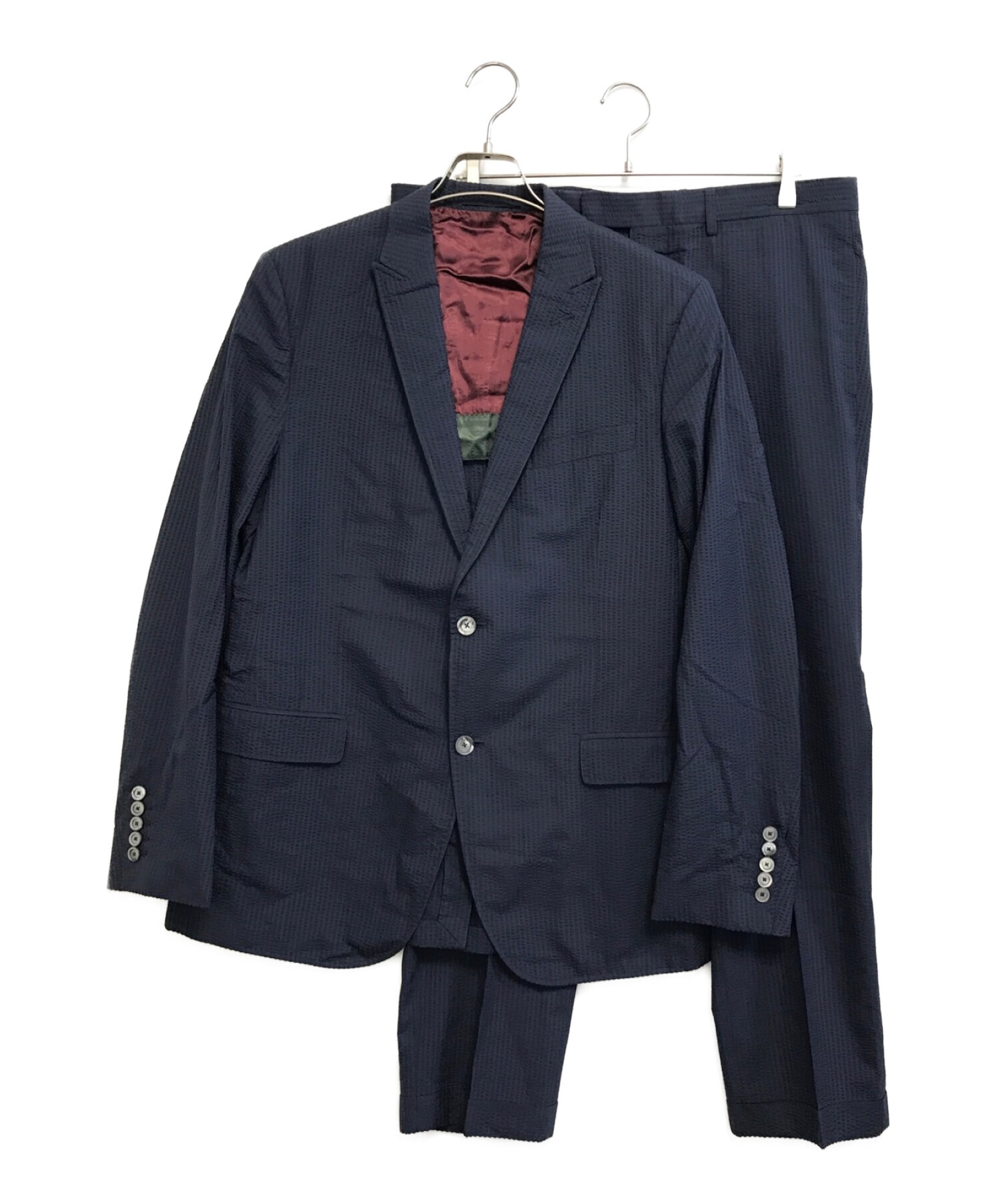 中古・古着通販】GUCCI (グッチ) シアサッカーセットアップスーツ 