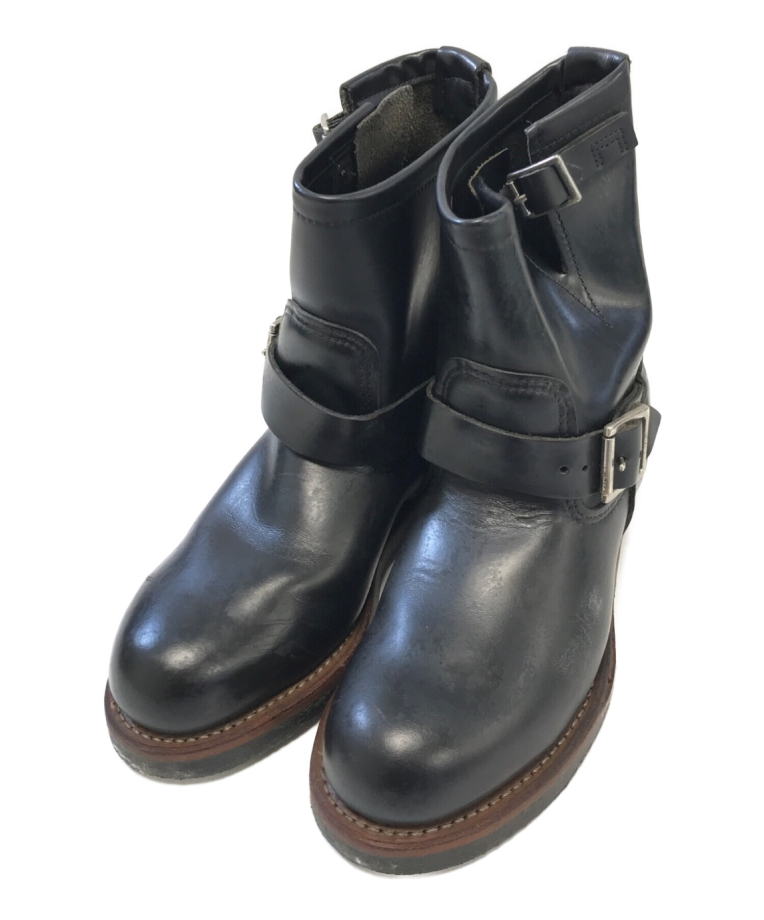 中古・古着通販】RED WING (レッドウィング) ショートエンジニアブーツ 