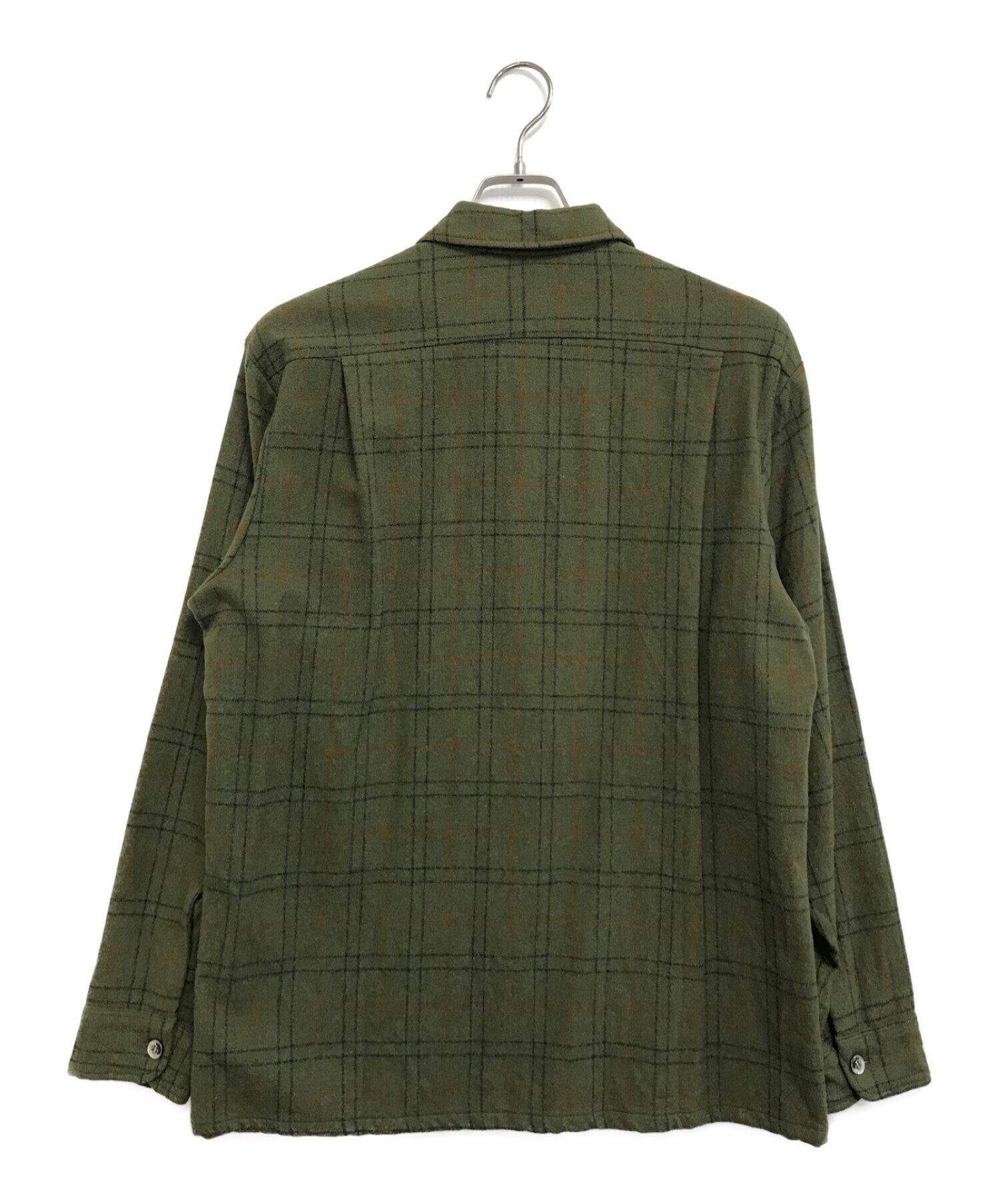 中古・古着通販】McGREGOR (マクレガー) ボックスチェックウールシャツ 
