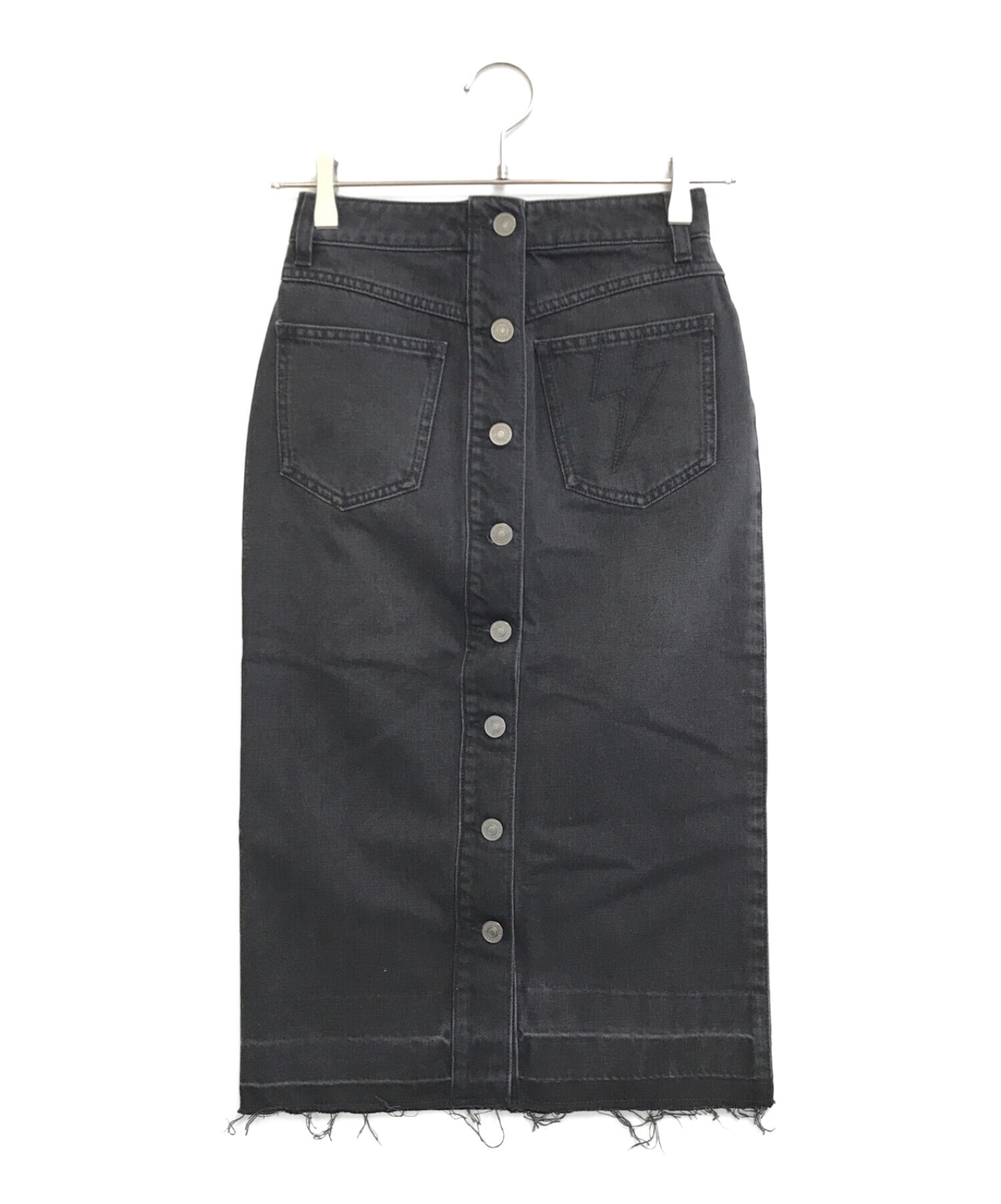 GIVENCHY (ジバンシィ) Denim Pencil Skirt ブラック サイズ:34