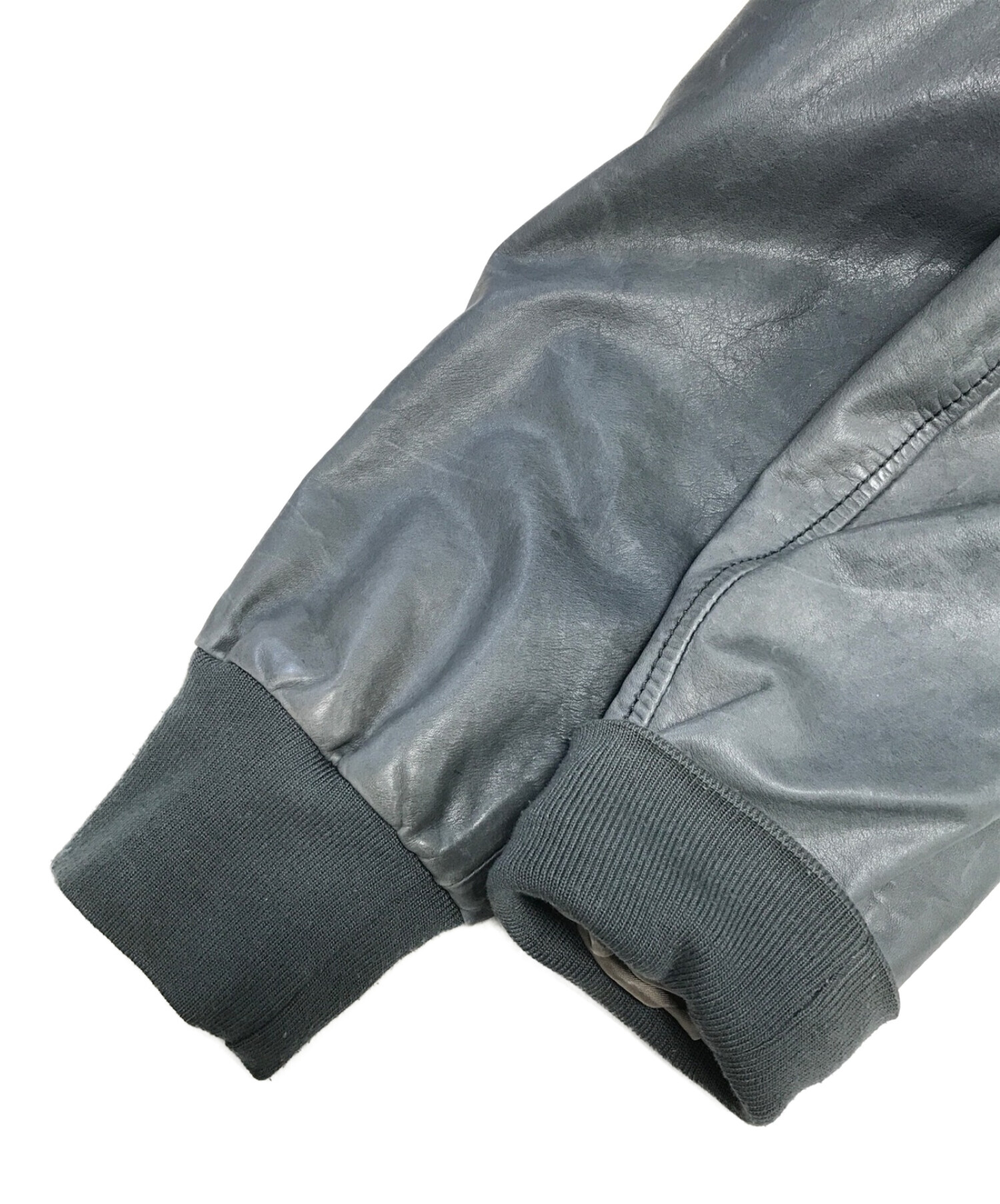 マークジェイコブス レザーパーカーブルゾン 新同品サイズ48 マークジェイコブス レザーパーカーブルゾン 新同品サイズ48