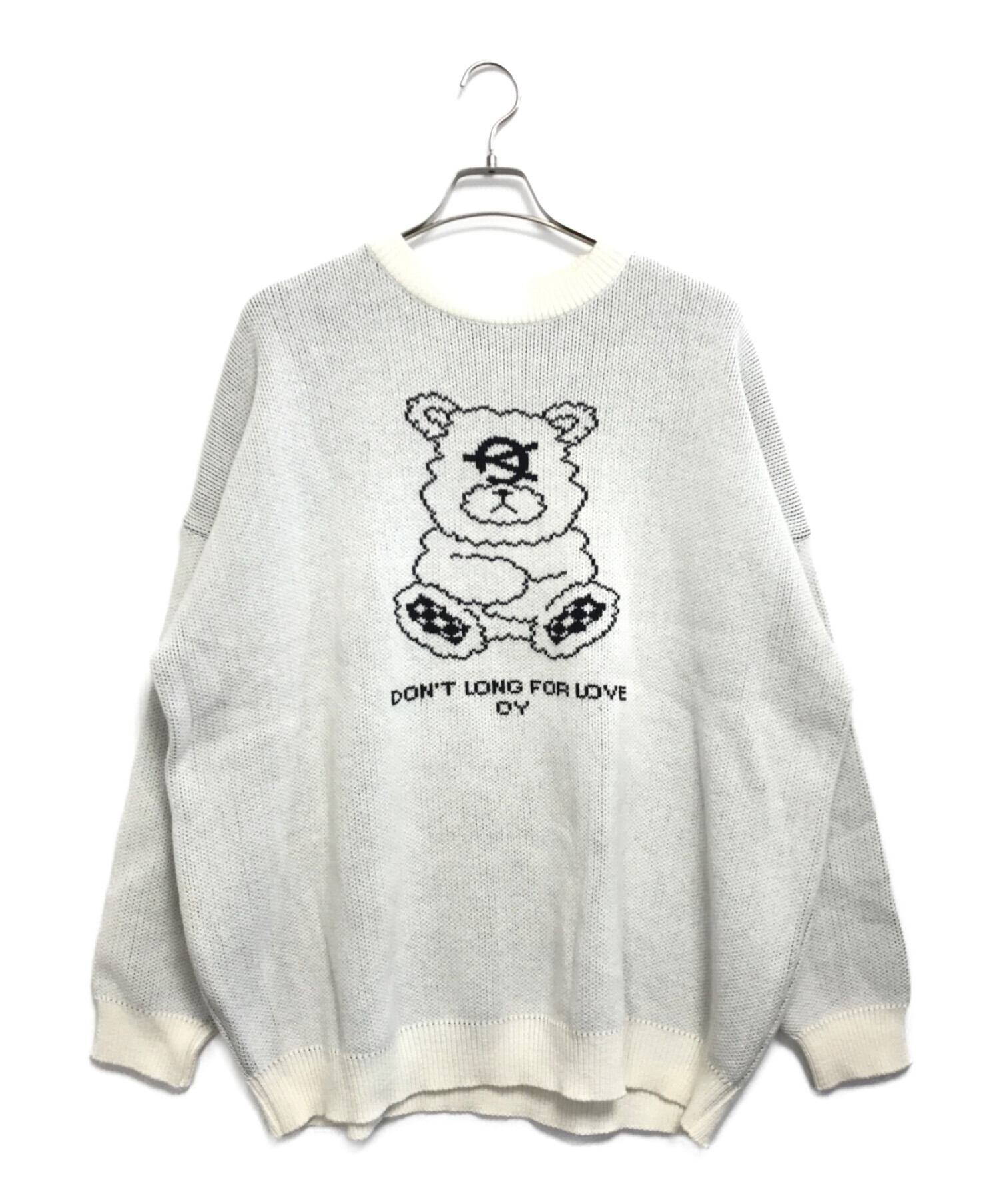中古・古着通販】OY (オーワイ) ニット ホワイト サイズ:表記無し 