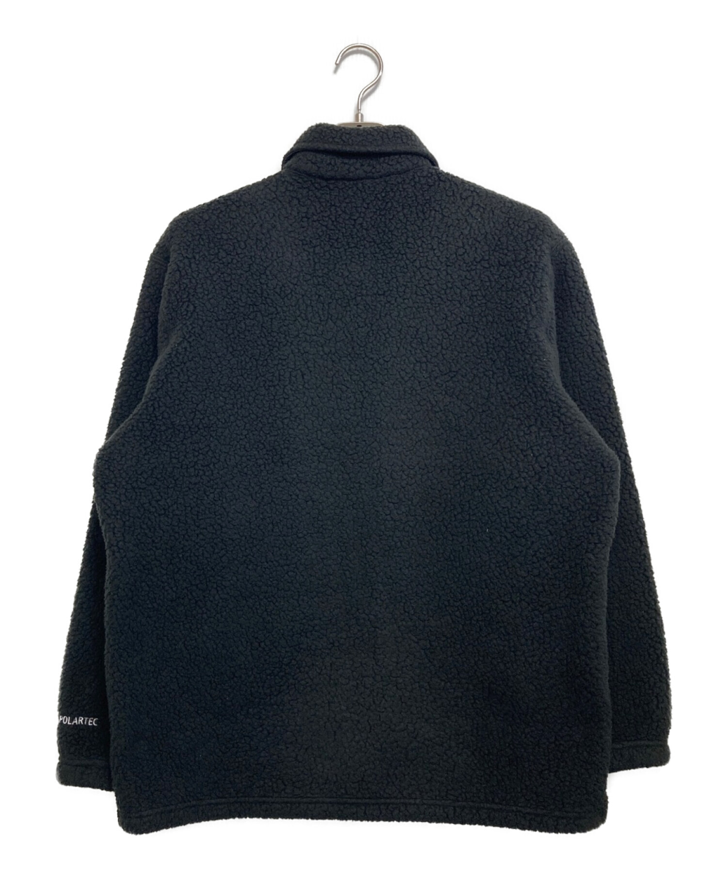 中古・古着通販】SUPREME (シュプリーム) Polartec L/S polo ブラック 