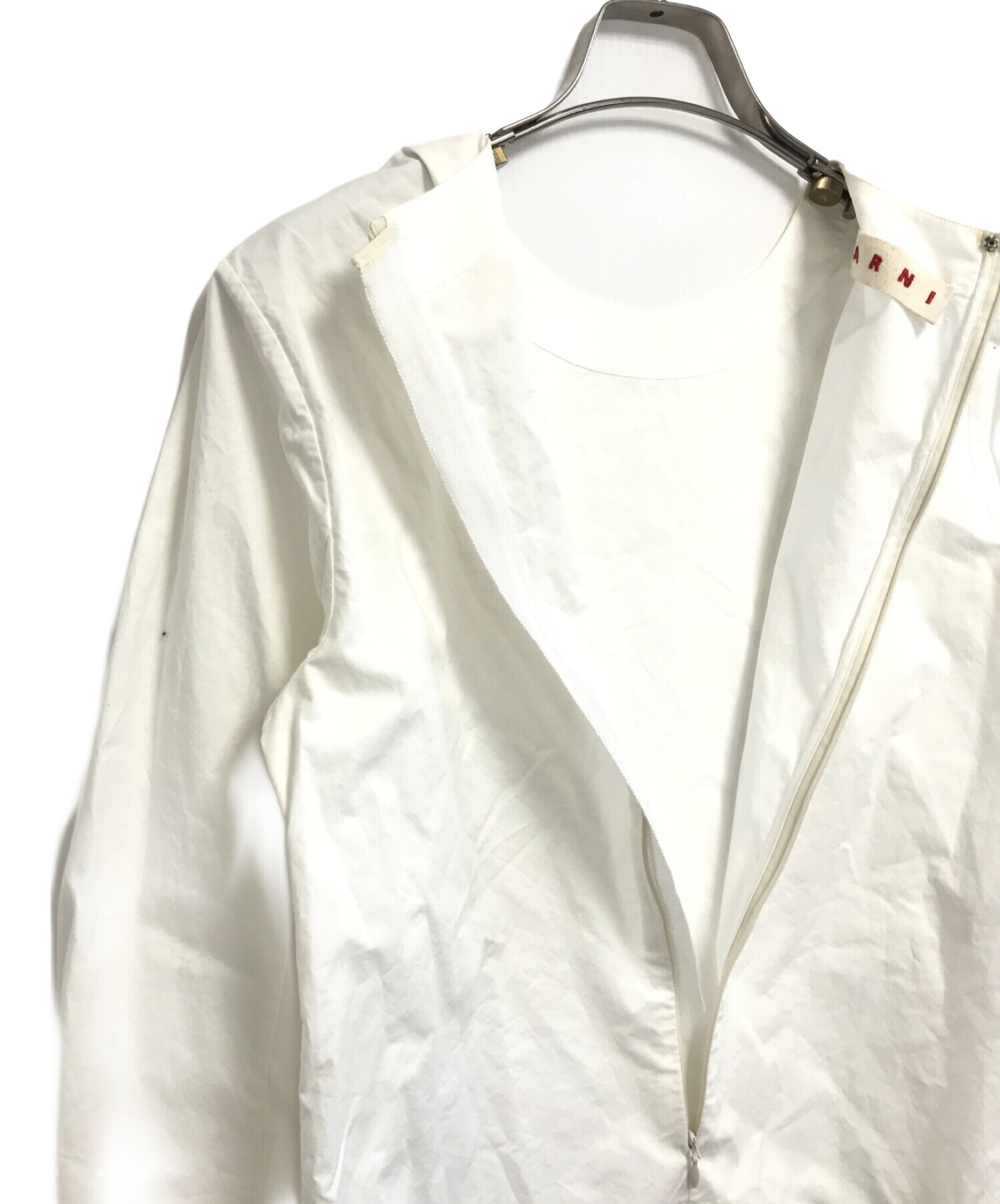 中古・古着通販】MARNI (マルニ) ブラウス ホワイト サイズ:40 