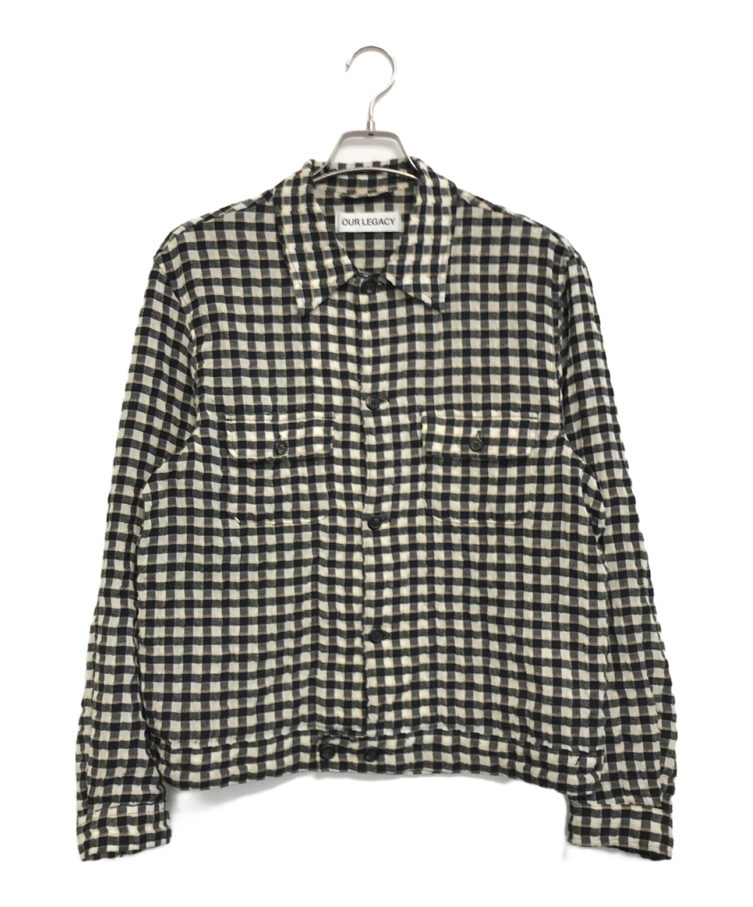 中古・古着通販】OUR LEGACY (アワーレガシー) COACH SHIRT ブラック 