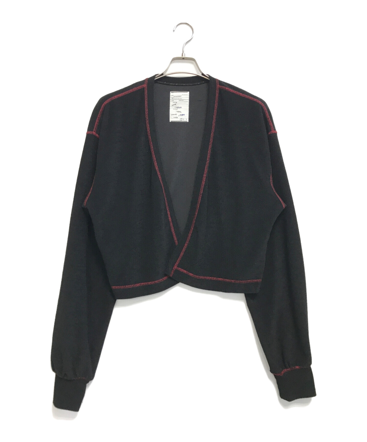 中古・古着通販】SHAREEF (シャリーフ) カーディガン ブラック サイズ  