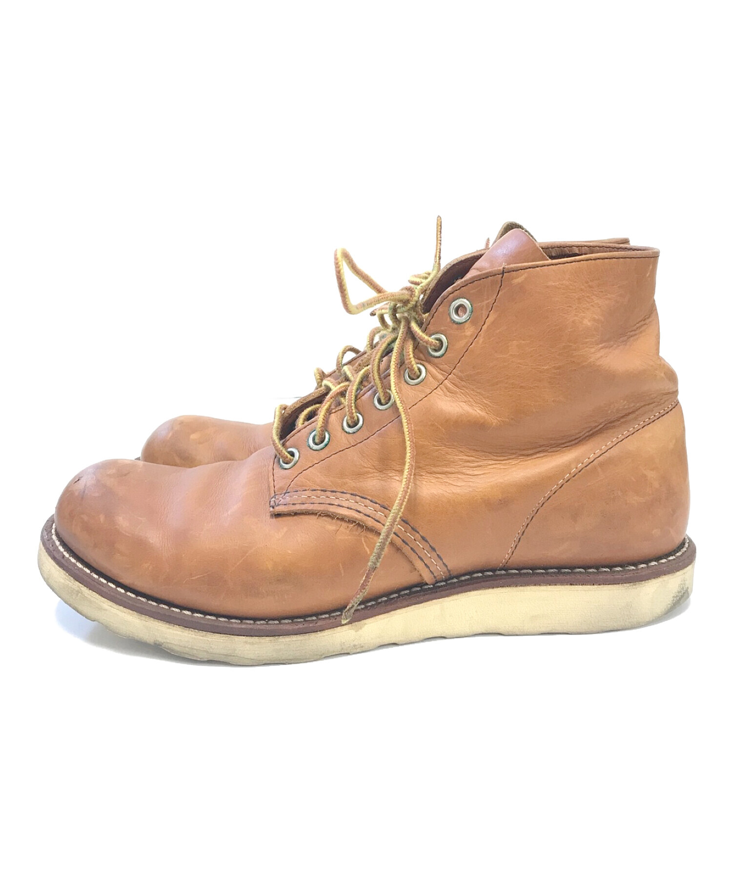 中古・古着通販】RED WING (レッドウィング) ブーツ ブラウン サイズ 