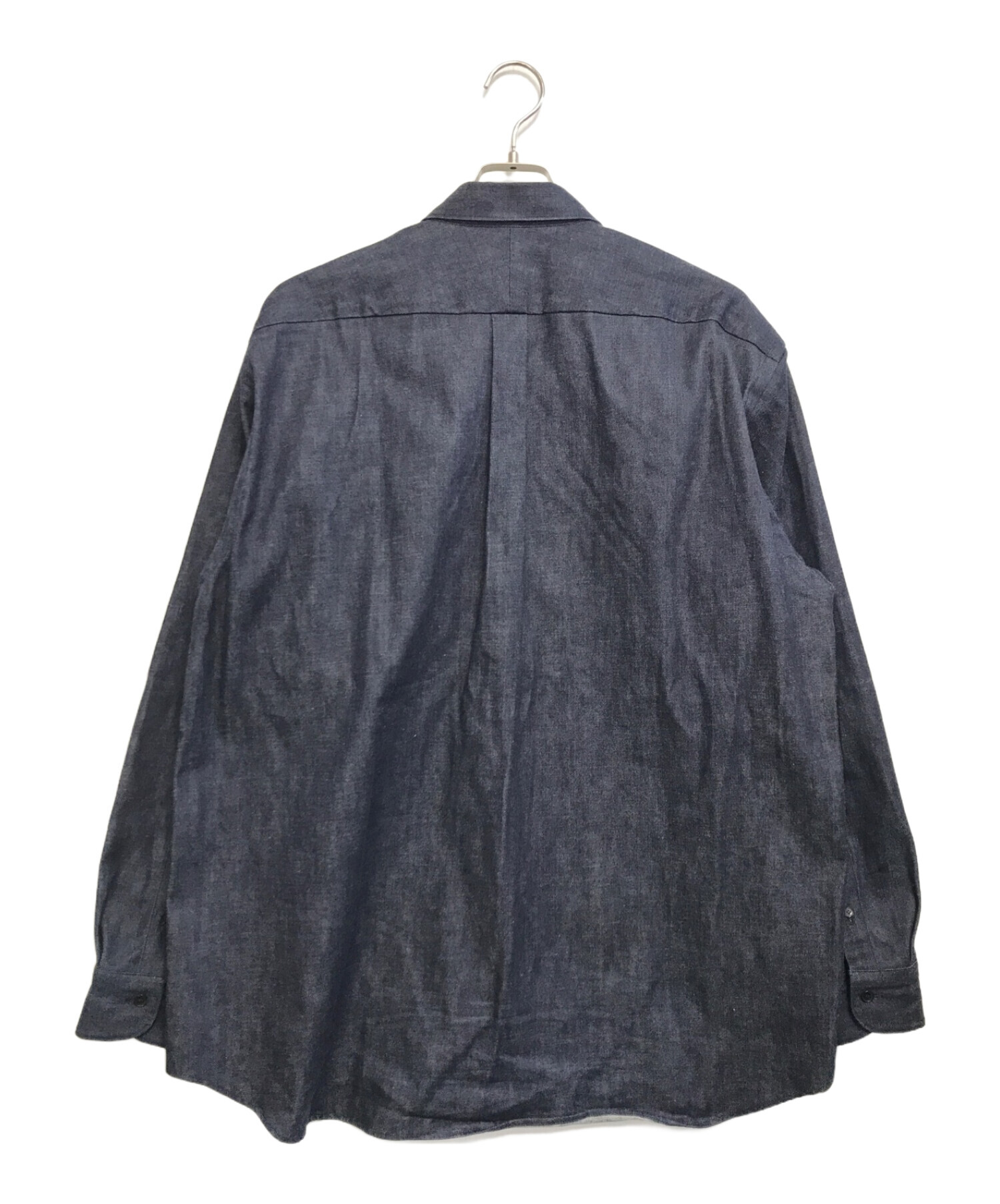 中古・古着通販】COMOLI (コモリ) デニムシャツ インディゴ サイズ:3  