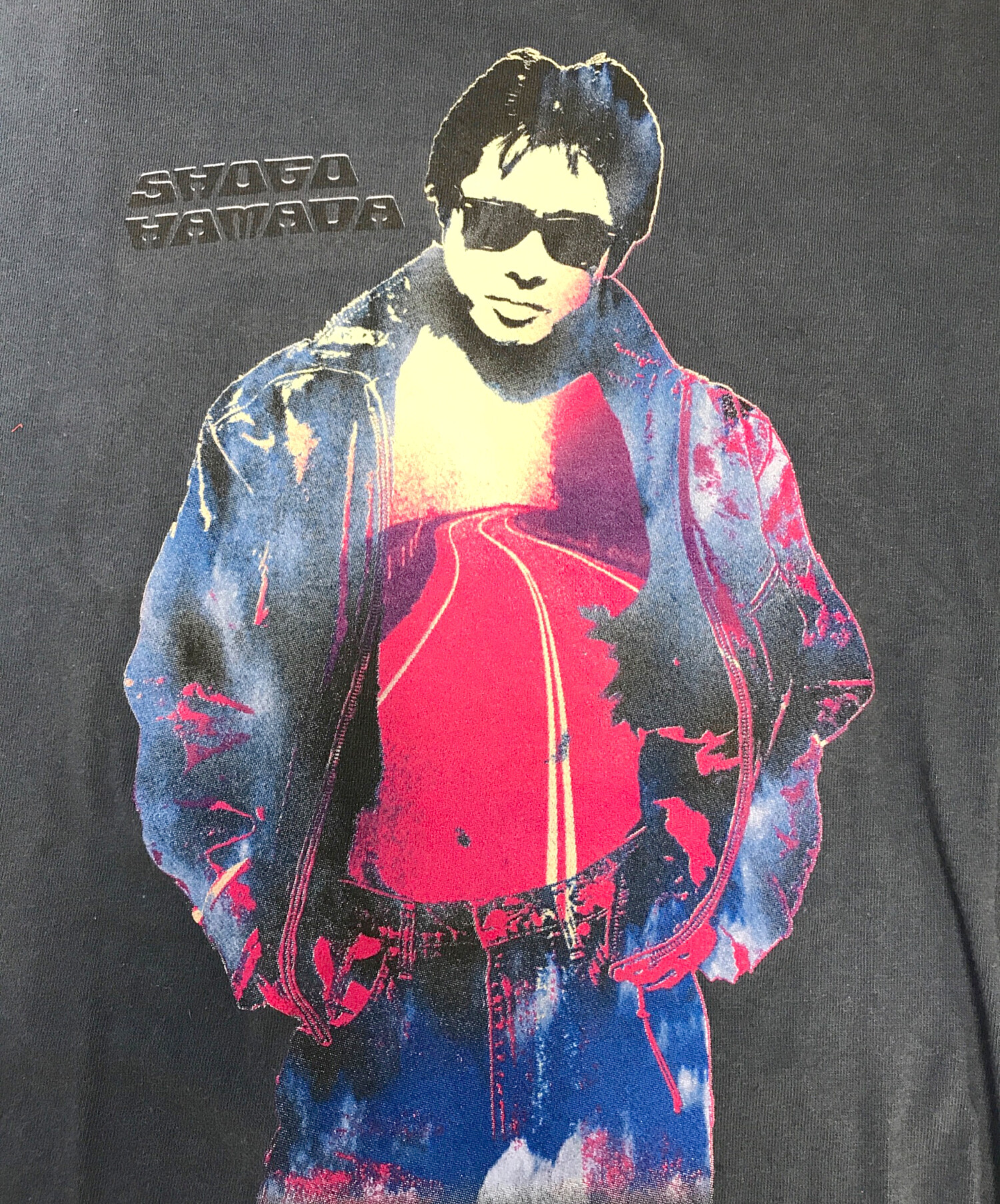 【新品未使用品】1983年頃　浜田省吾　Tシャツ 新品未使用品】1983年頃浜田省吾Tシャツ