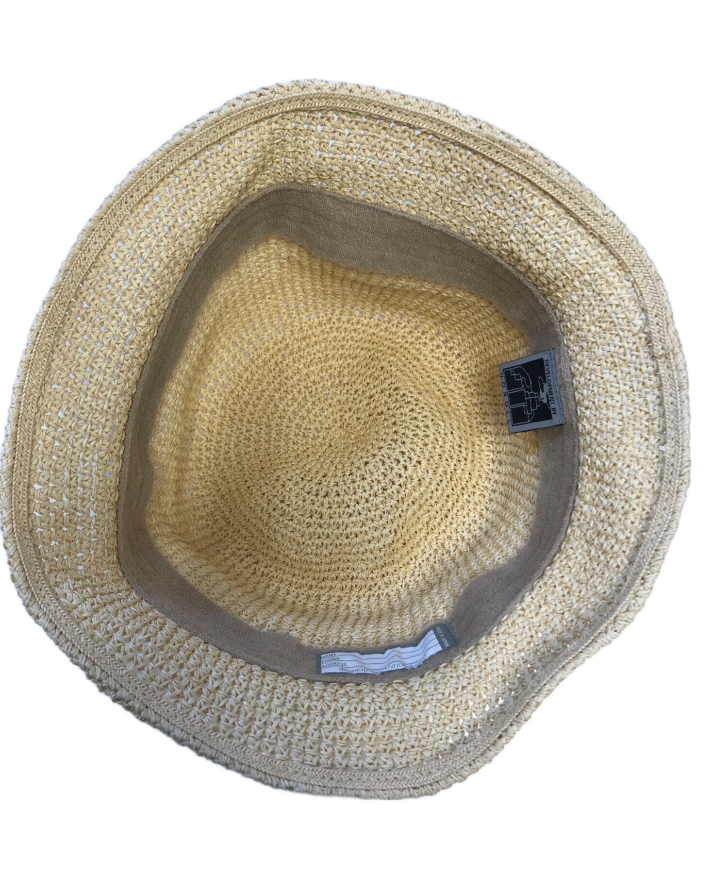 中古・古着通販】no roll (ノーロール) RAFFIA BUCKET HAT ベージュ
