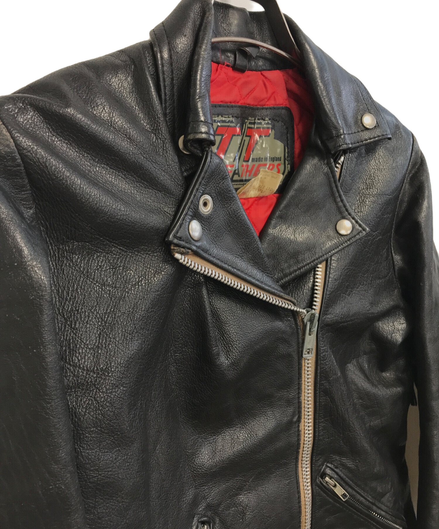 中古・古着通販】TT LEATHERS (ティティレザー) ダブルライダース
