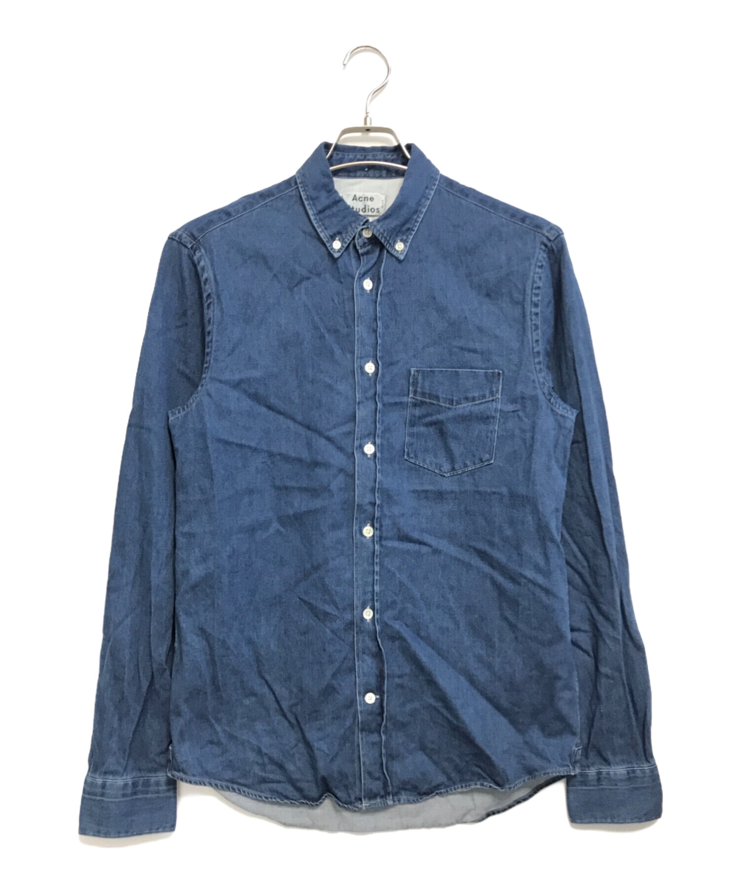 Acne アクネ ボタンアップデニムシャツ S Acne Studios/アクネ