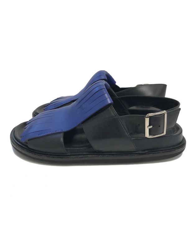 Marni マルニ タッセルレザーサンダル メンズ 42 - サンダル