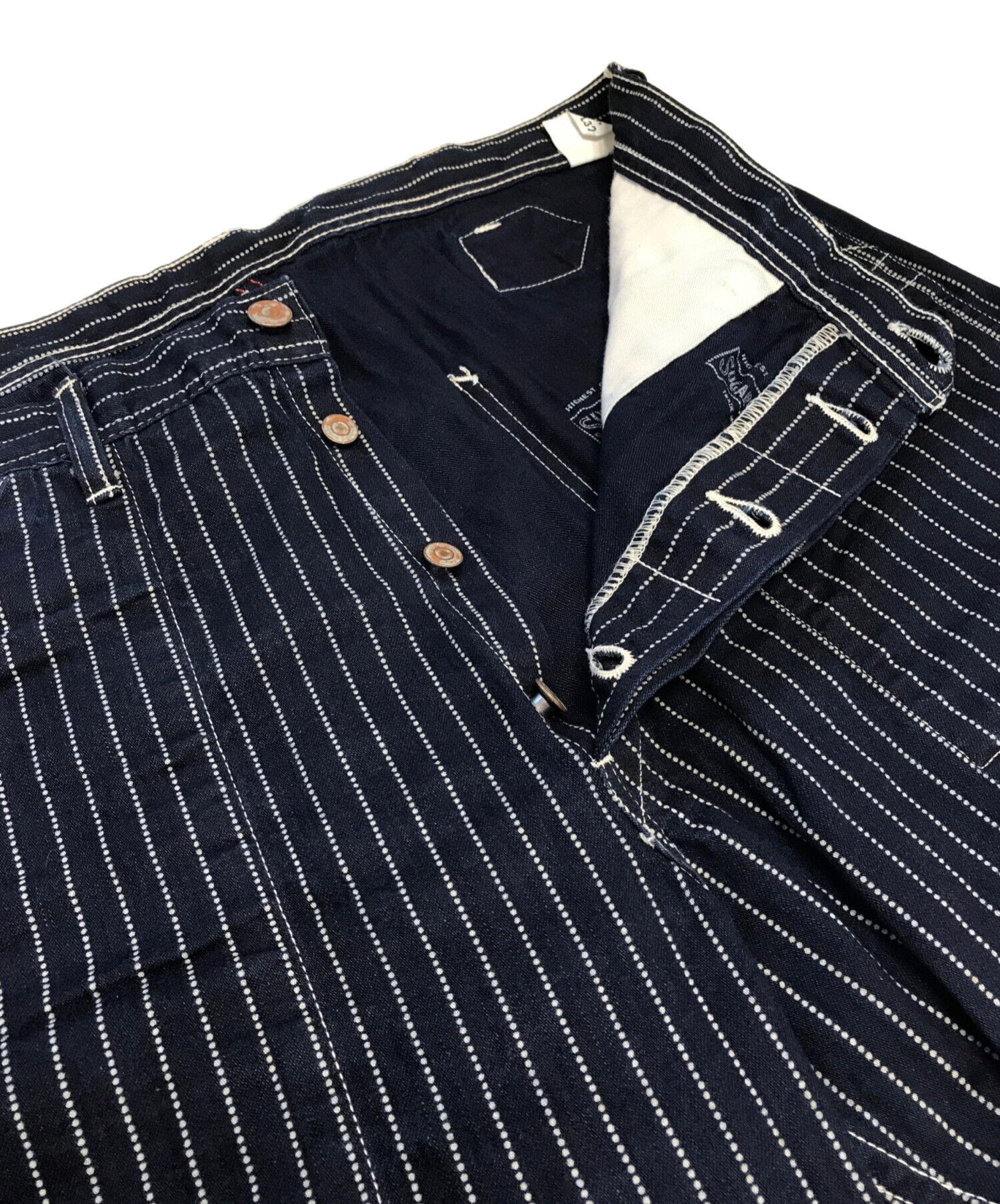 中古・古着通販】SUGAR CANE (シュガーケーン) ウォバッシュストライプ 