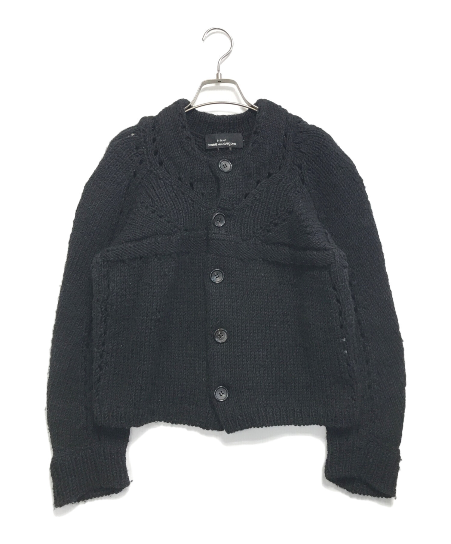 tricot COMME des GARCONS ドッキングカーディガン tricot COMME des GARCONS ドッキングカーディガン