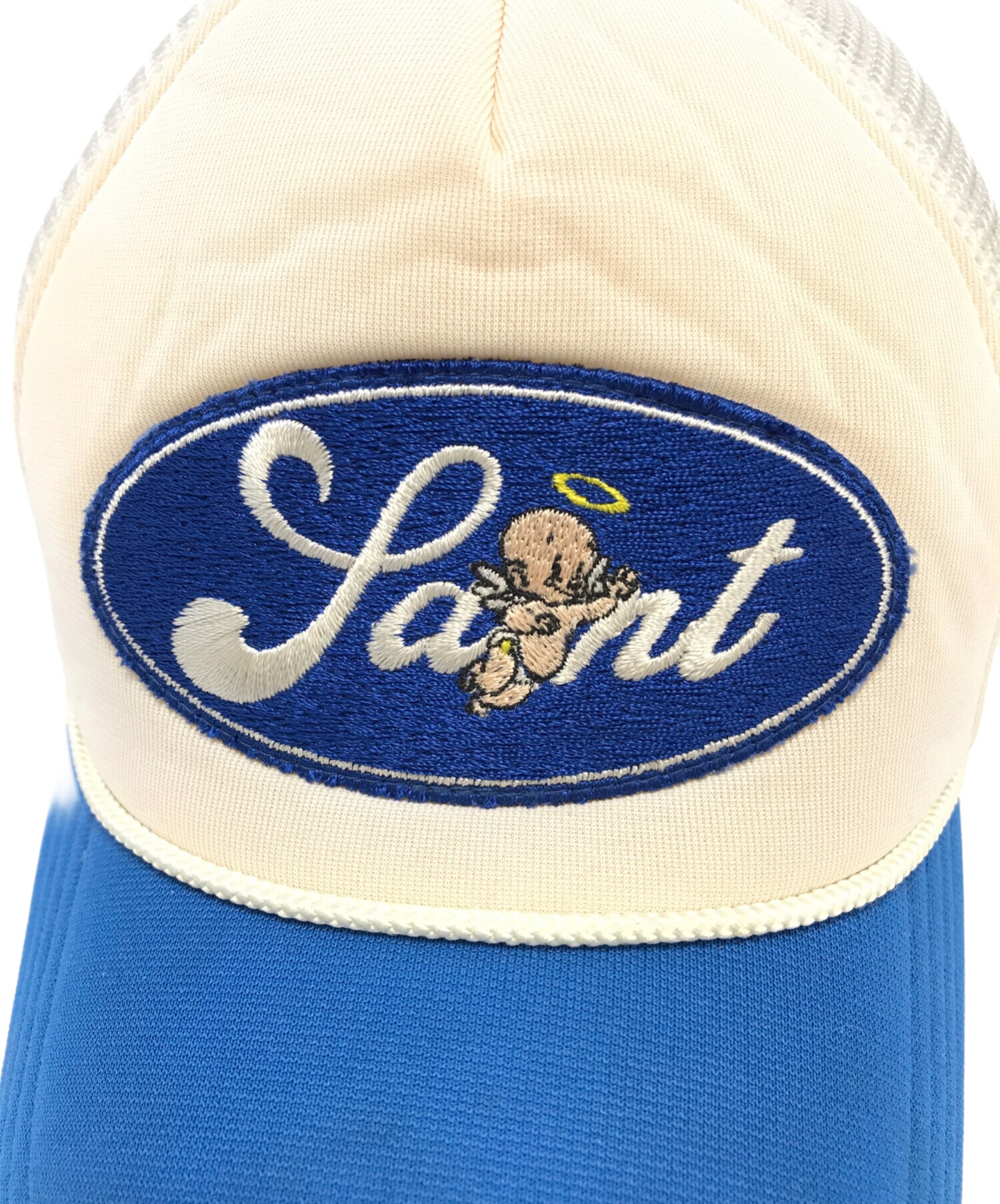 中古・古着通販】SAINT MICHAEL (セントマイケル) キャップ ブルー 
