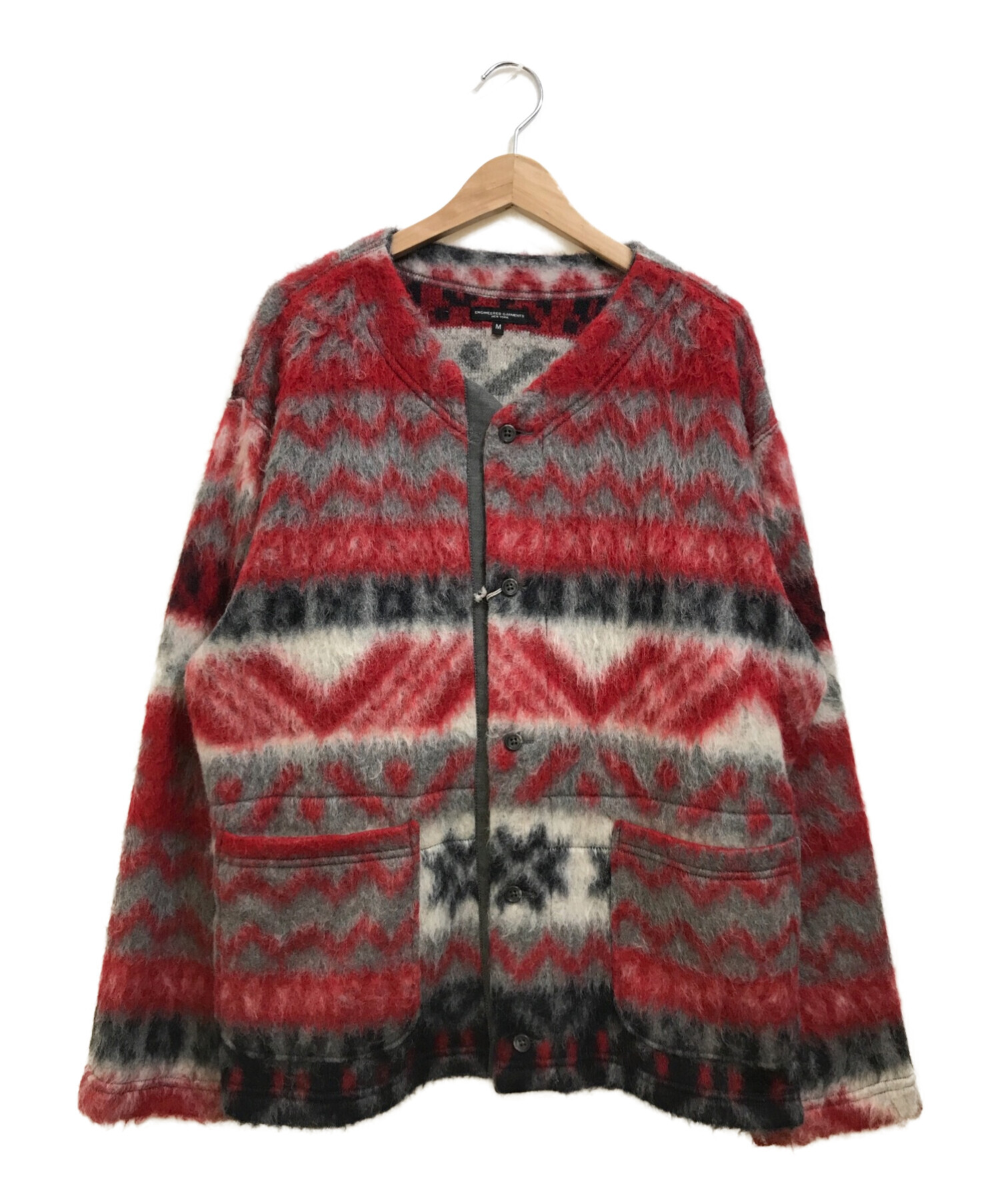 Engineered Garments (エンジニアドガーメンツ) Crewneck Cardigan 