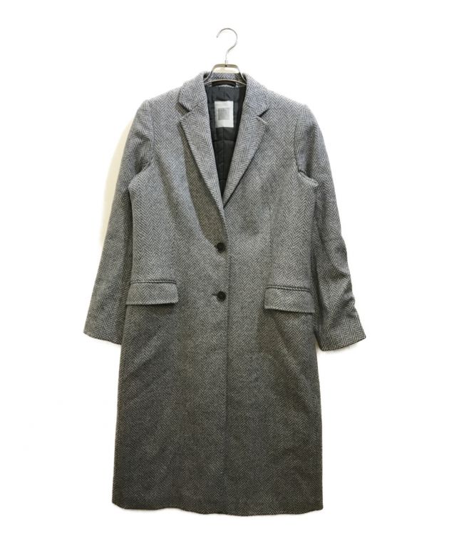 中古・古着通販】eleventy (イレブンティ) チェスターコート グレー 