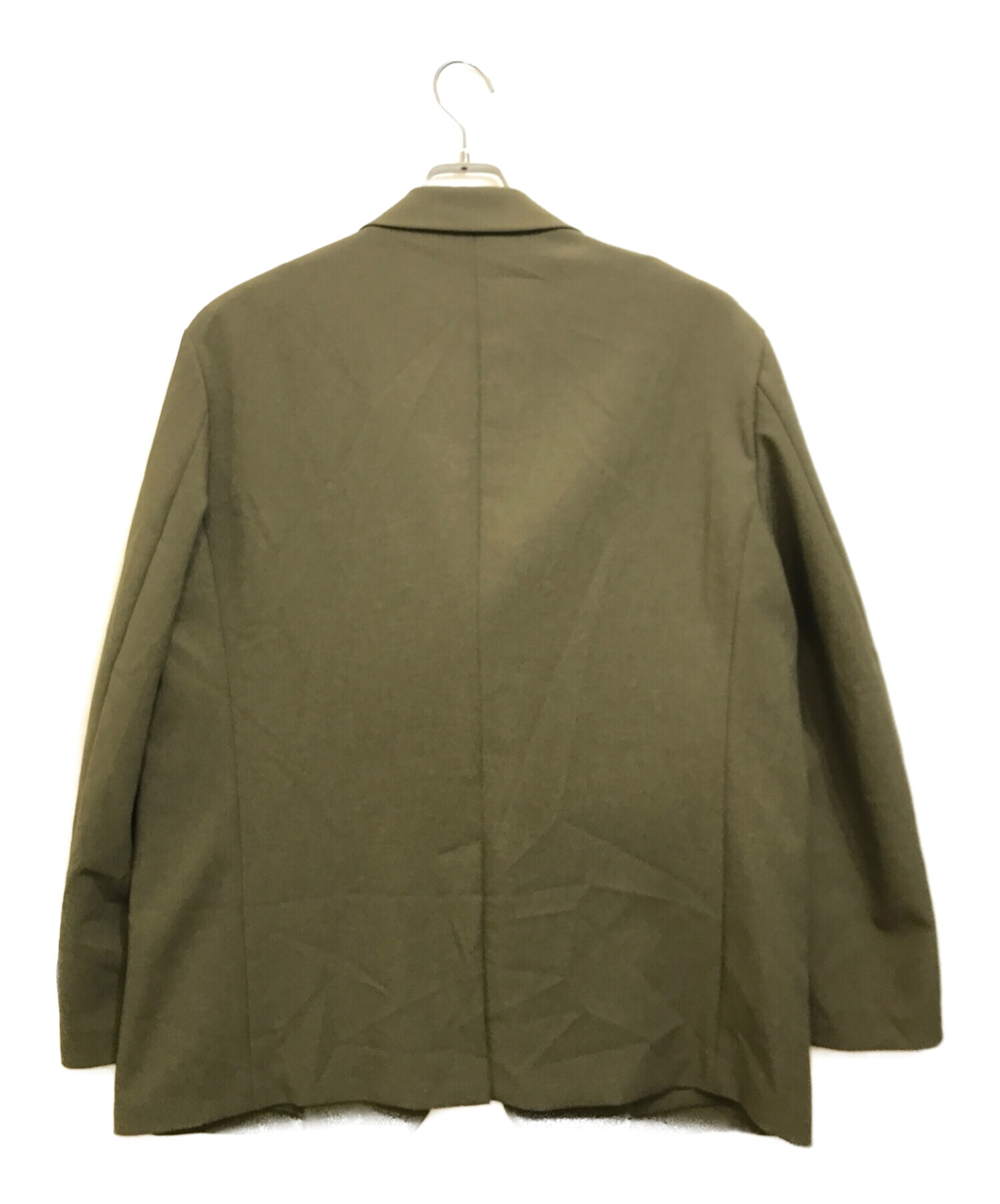 UNIQLO×MARNI (ユニクロ×マルニ) テーラードジャケット カーキ サイズ:XL