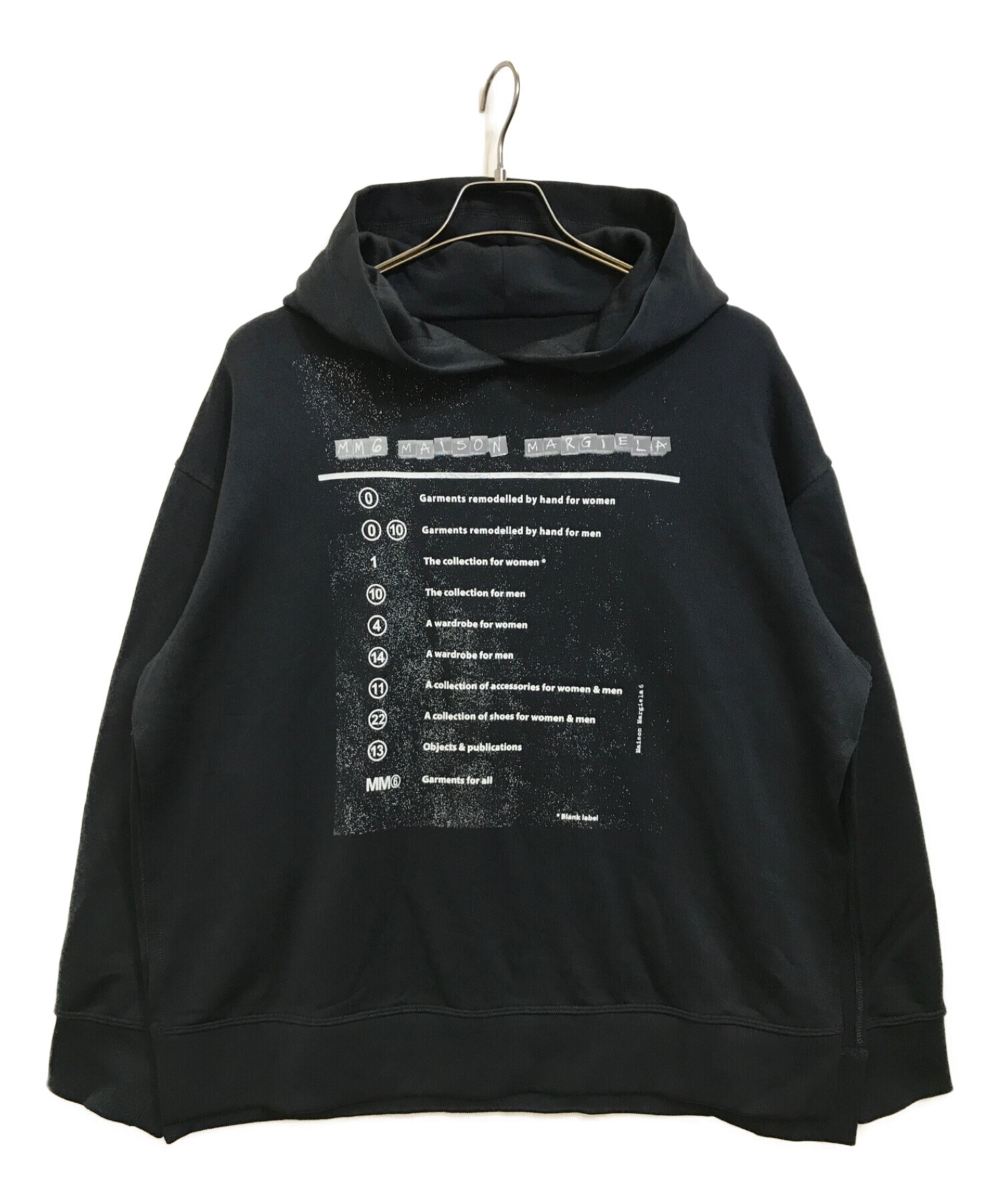 Maison Margiela MM6（メゾンマルジェラ）パーカー 長袖 メンズ XL  