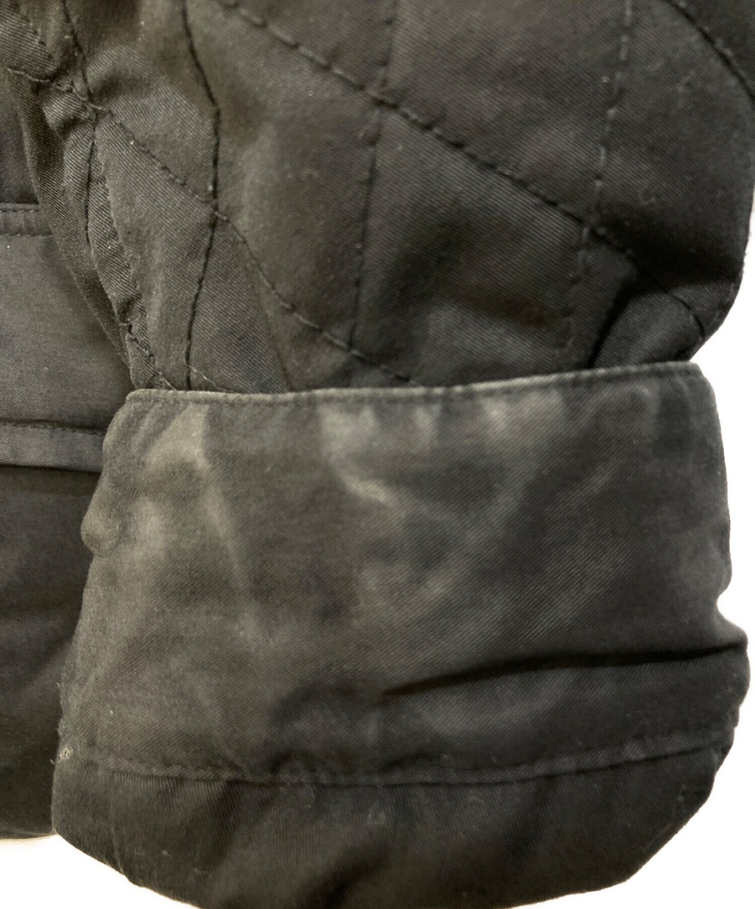 Drawer (ドゥロワー) フォックスファーダウンジャケット ブラック サイズ:SIZE 38