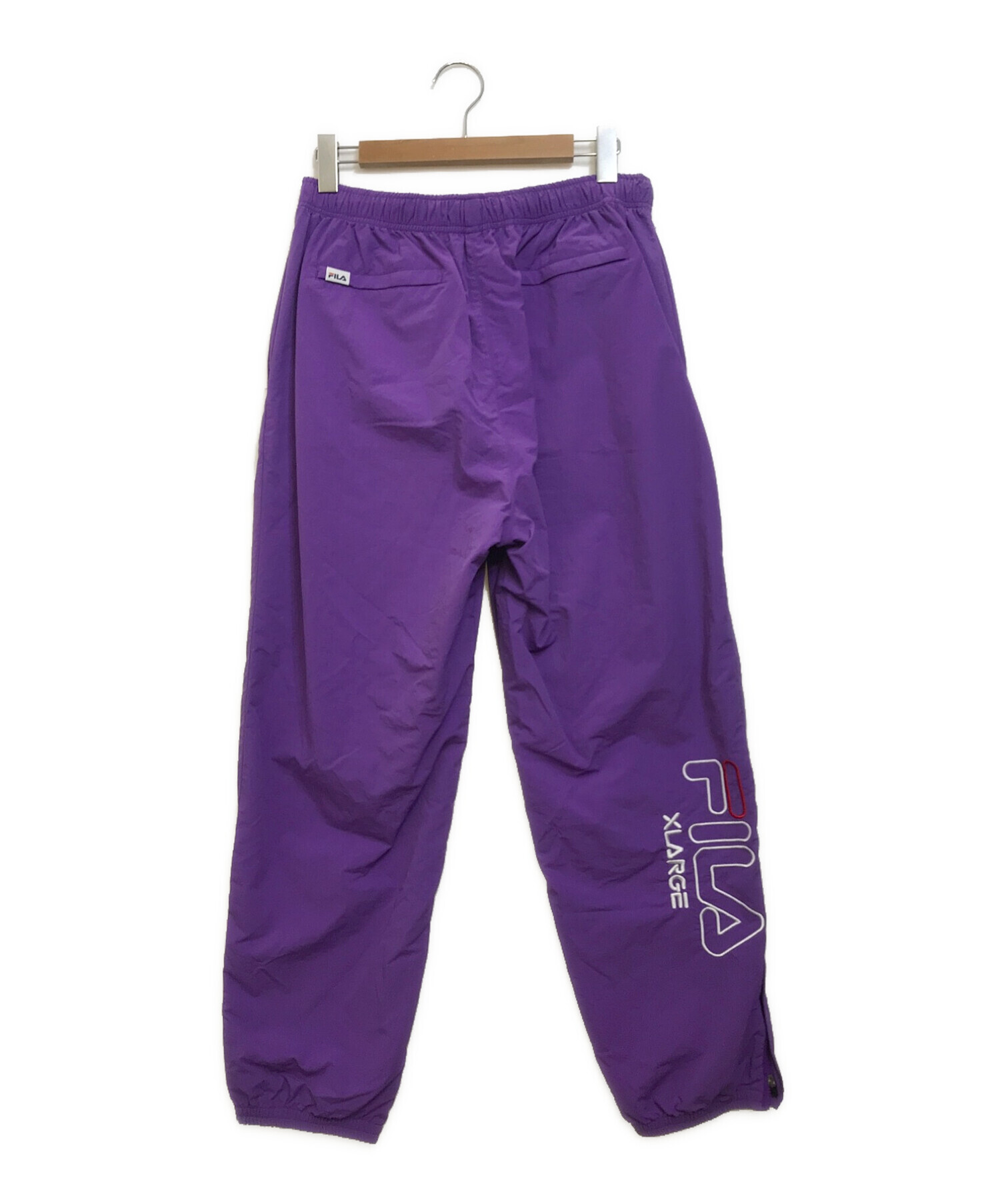 FILA×XLARGE コラボ パンツ 紫 トラックパンツ Mサイズ