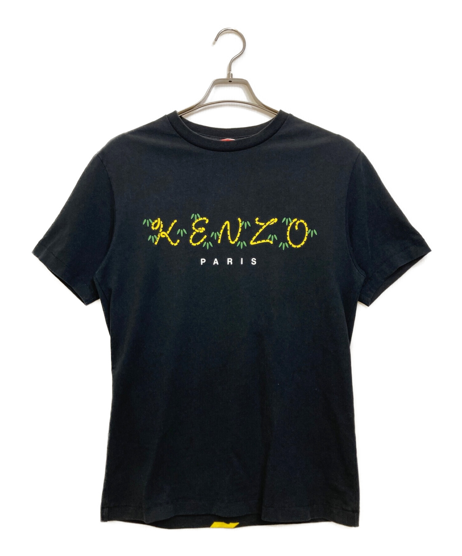 KENZO (ケンゾー) TIGER TAIL K' RELAX T-SHIRT ブラック サイズ:XS