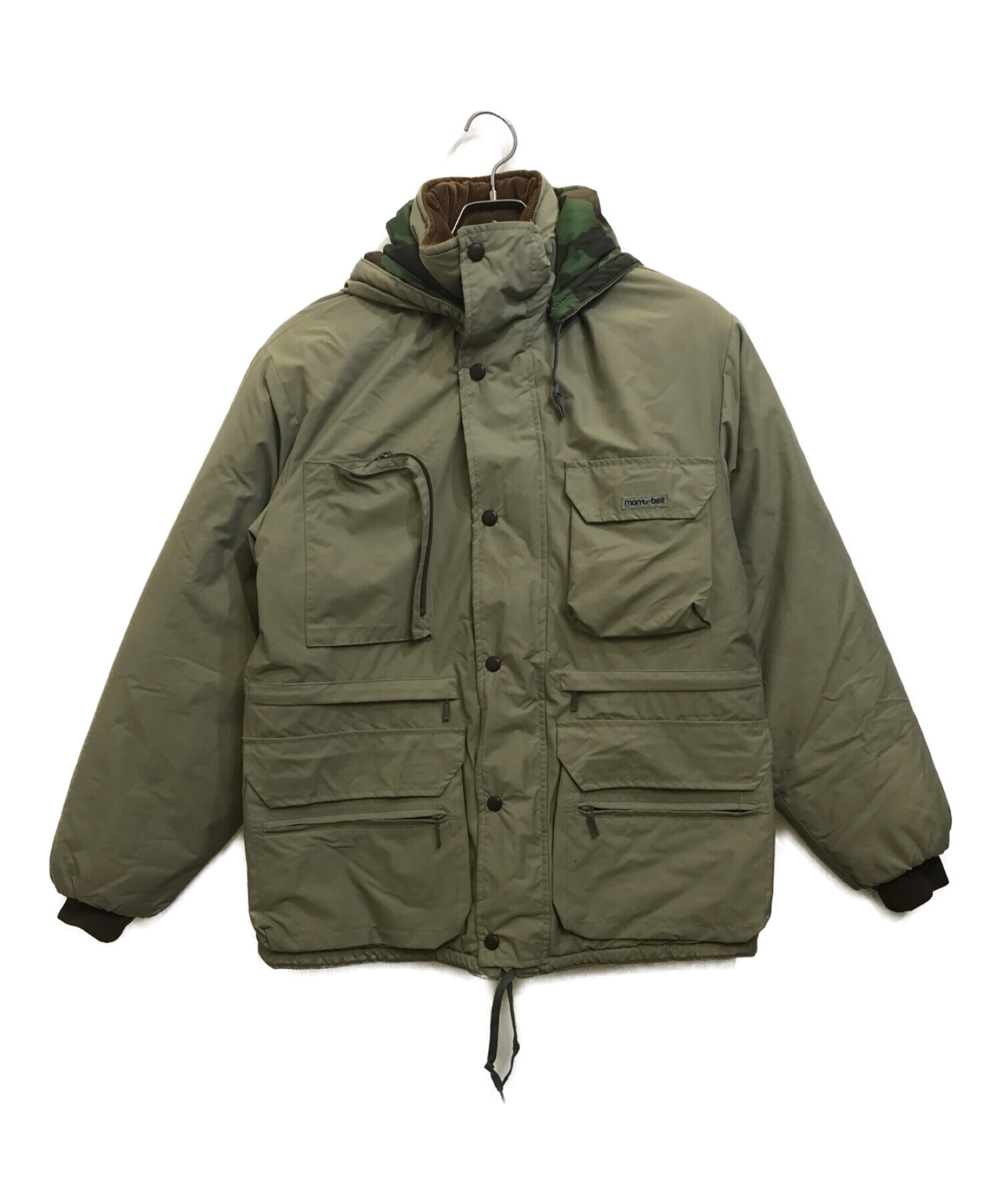 中古・古着通販】mont-bell (モンベル) フード付中綿ジャケット 