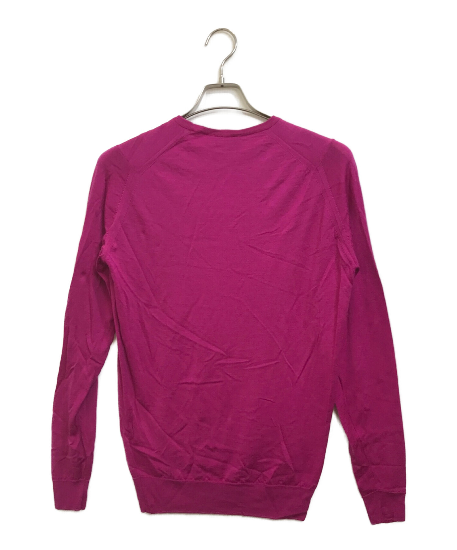 中古・古着通販】JOHN SMEDLEY (ジョンスメドレー) ニット ピンク 