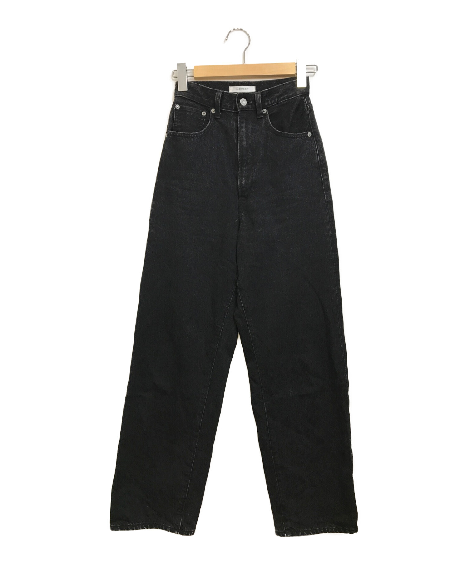 中古・古着通販】moussy (マウジー) HW COLOR LOOSE STRAIGHT グレー 