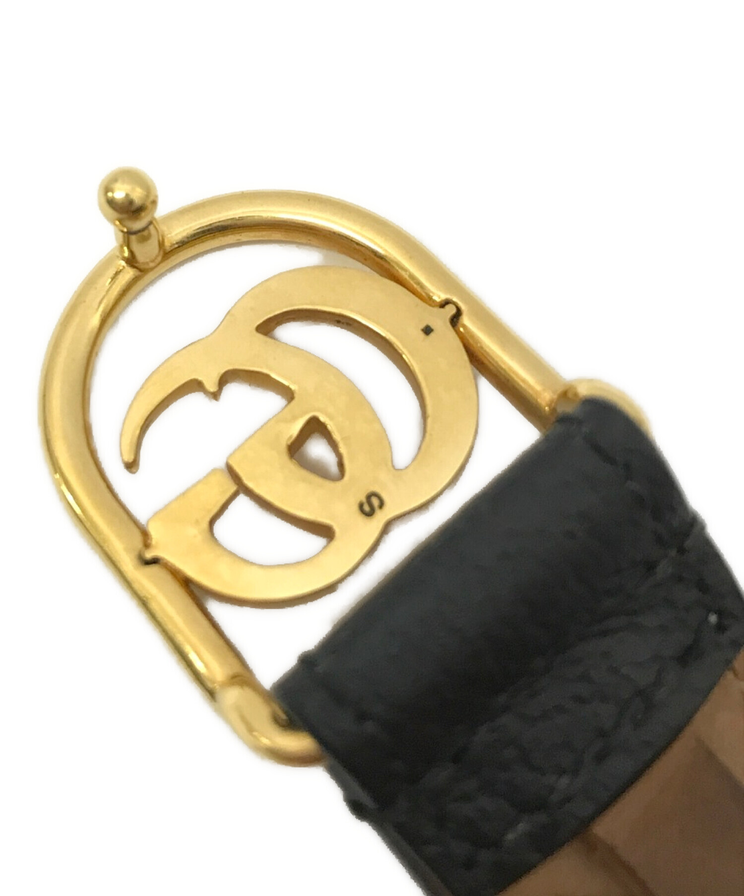 中古・古着通販】GUCCI (グッチ) GGレザーブレスレット 