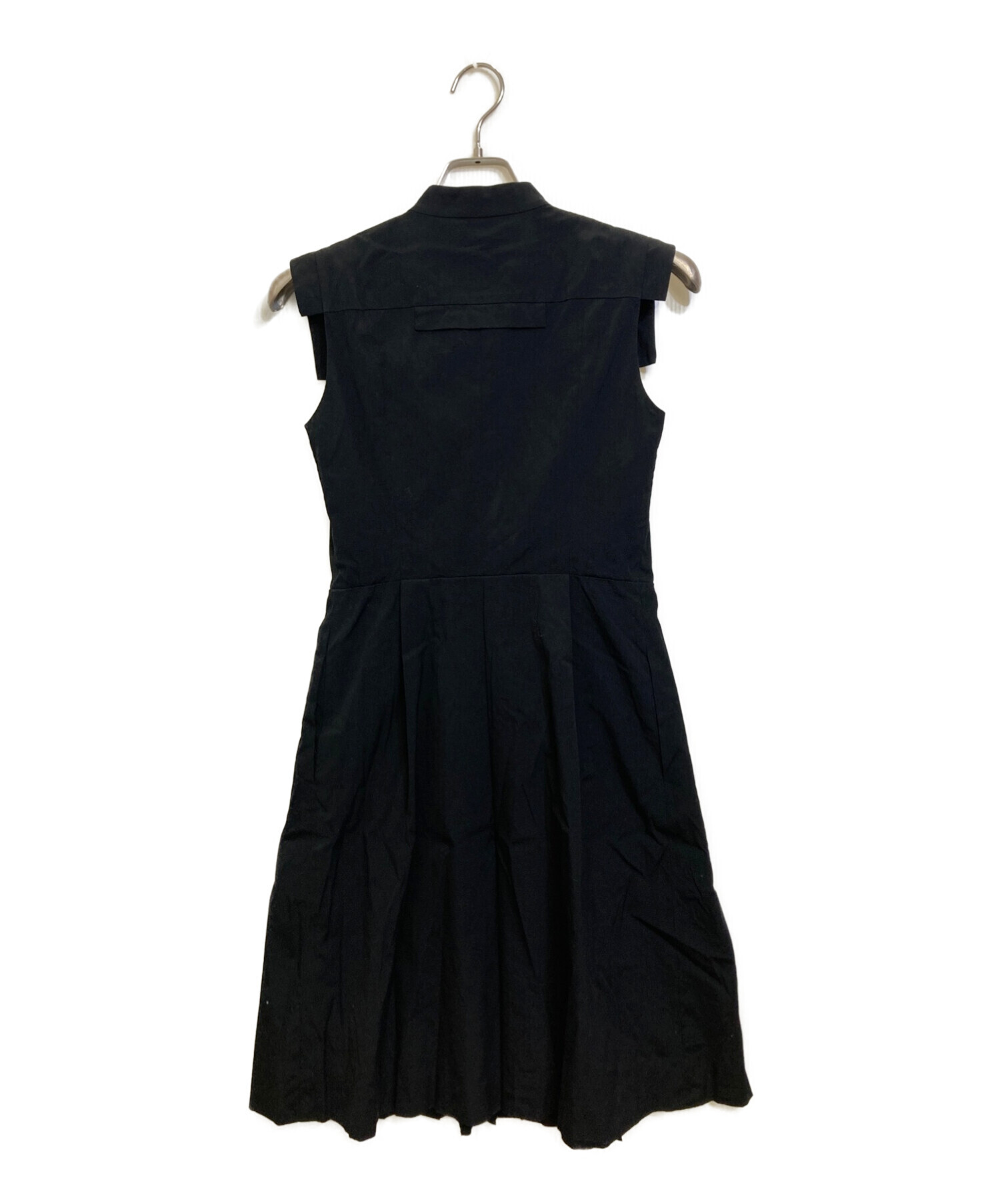 中古・古着通販】FOXEY (フォクシー) ブラウスワンピース ブラック 