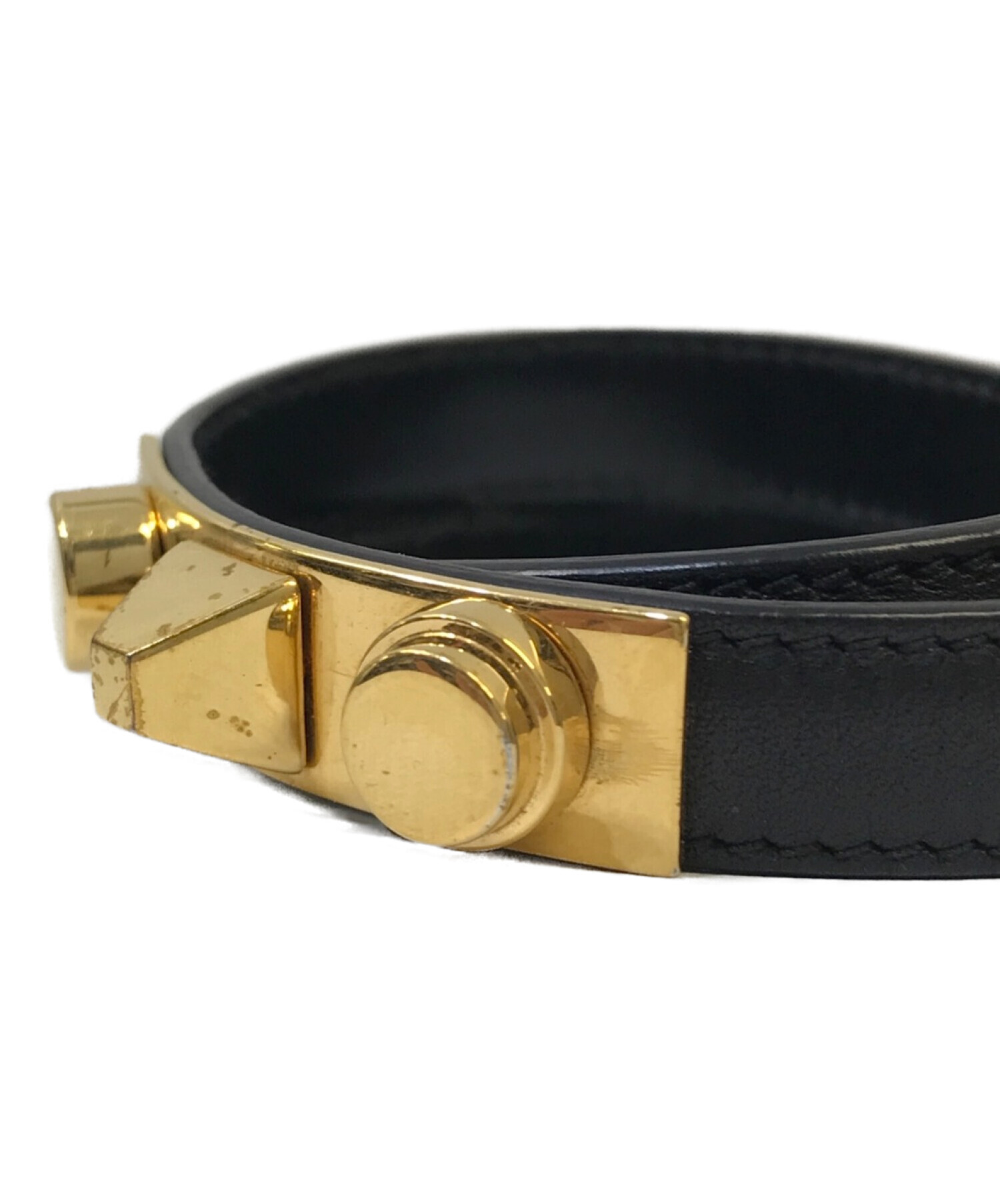 美品✨SAINT 回りくどい LAURENT サンローラン ブレスレット スタッズ 