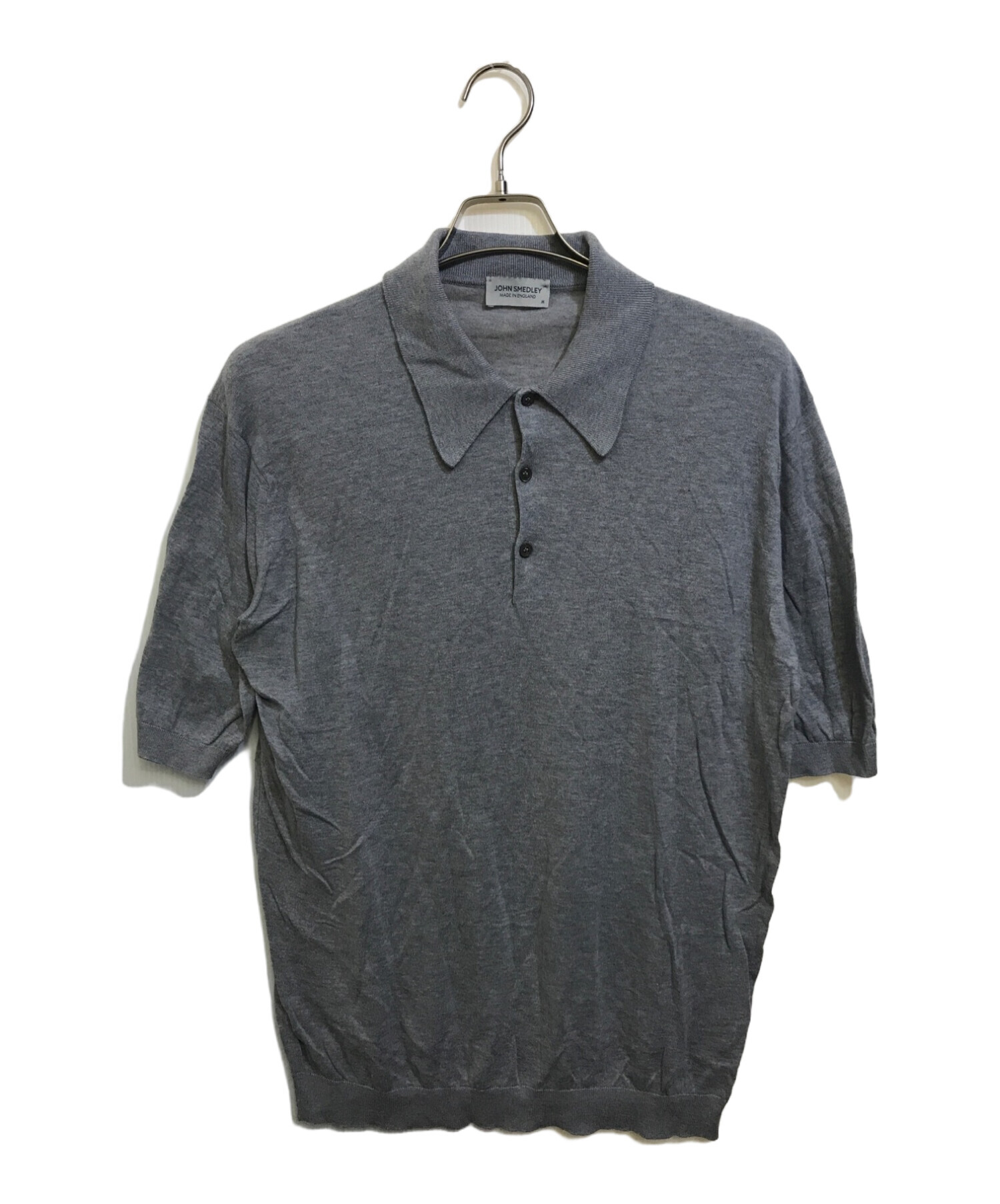中古・古着通販】JOHN SMEDLEY (ジョンスメドレー) ニットポロシャツ 