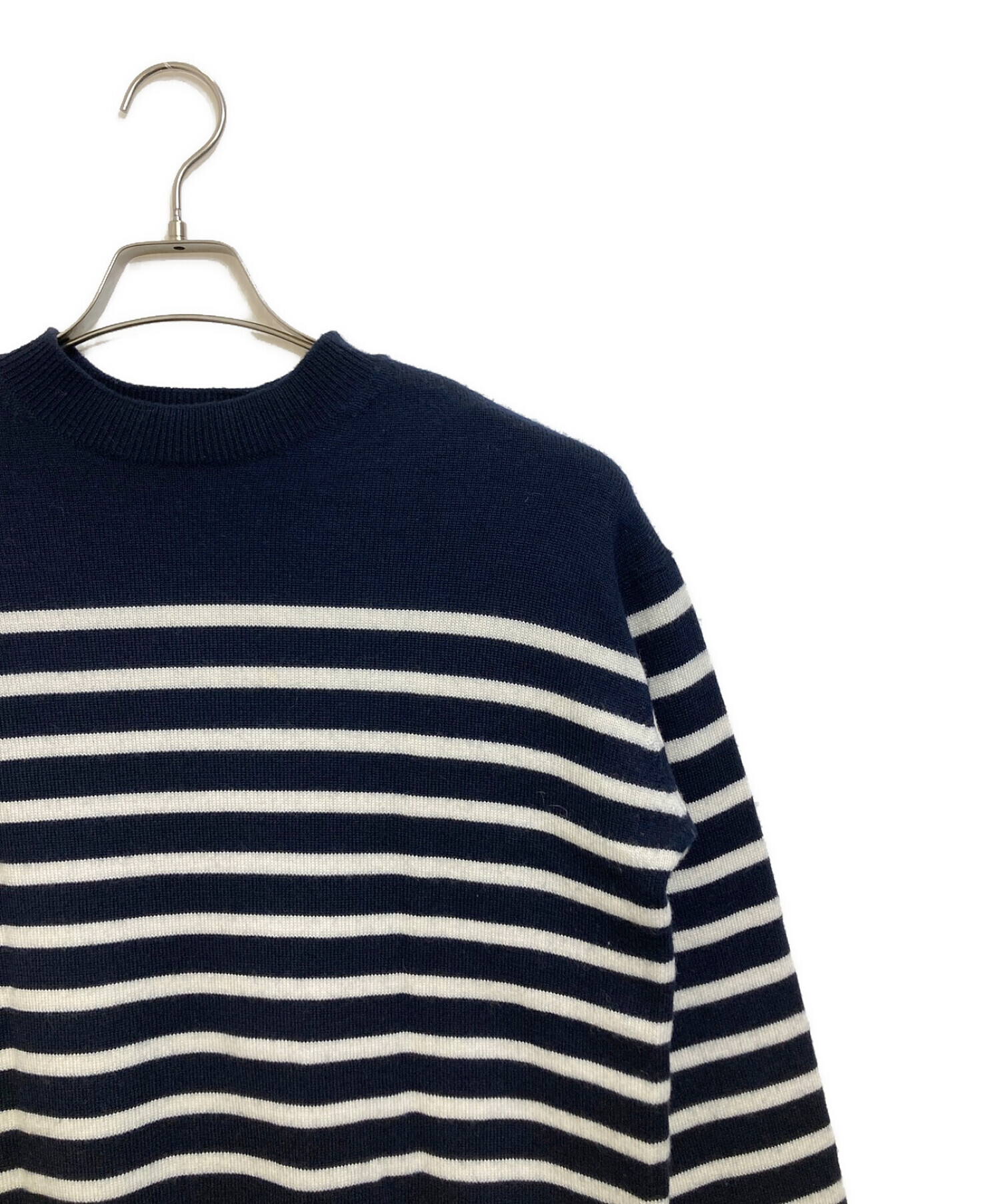 中古・古着通販】ENFOLD (エンフォルド) ボーダーニット  